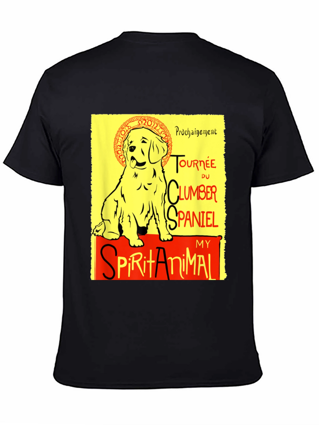 Clumber Spaniel Spirit Animal Graphic Tee