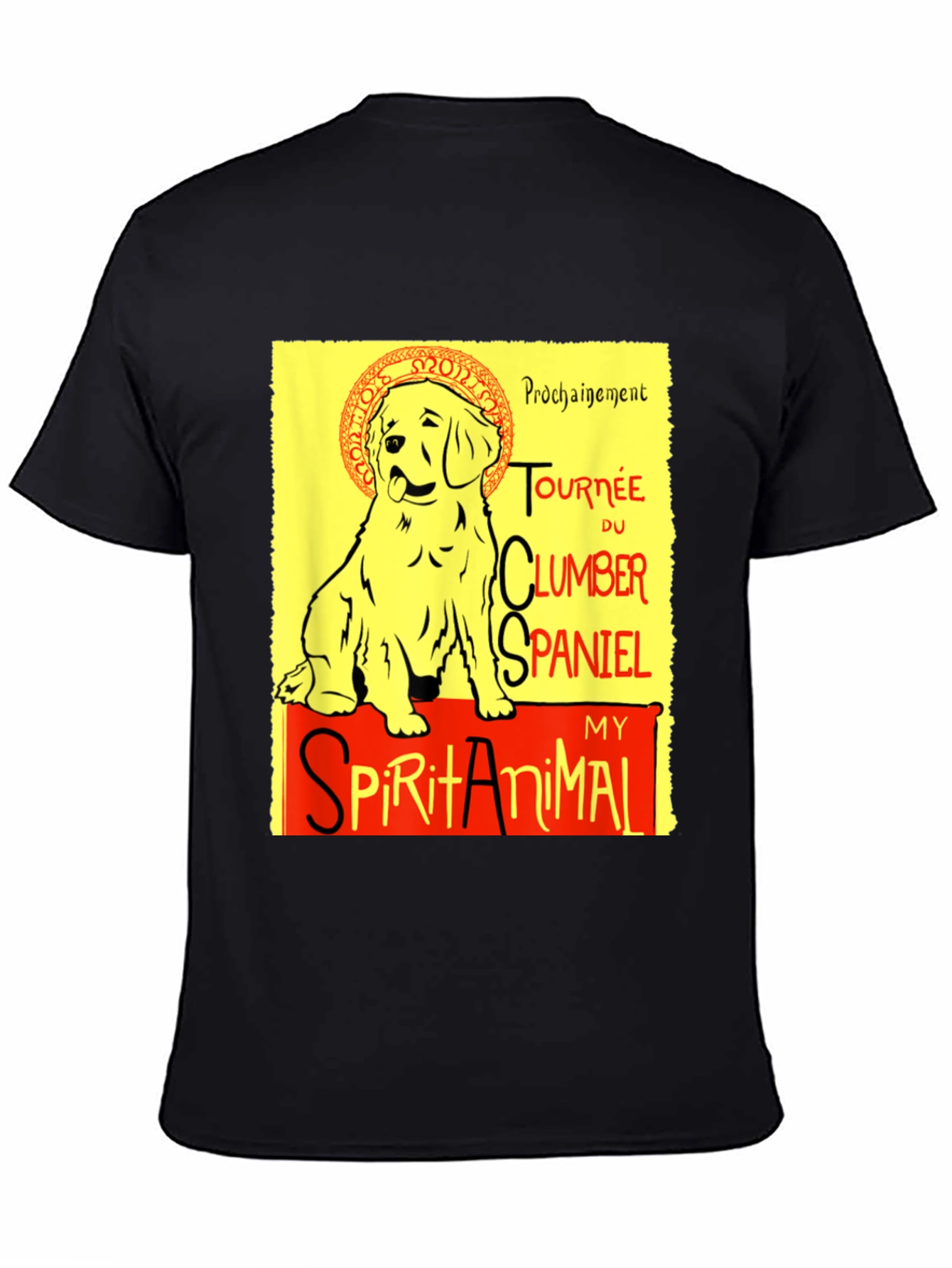 Clumber Spaniel Spirit Animal Graphic Tee
