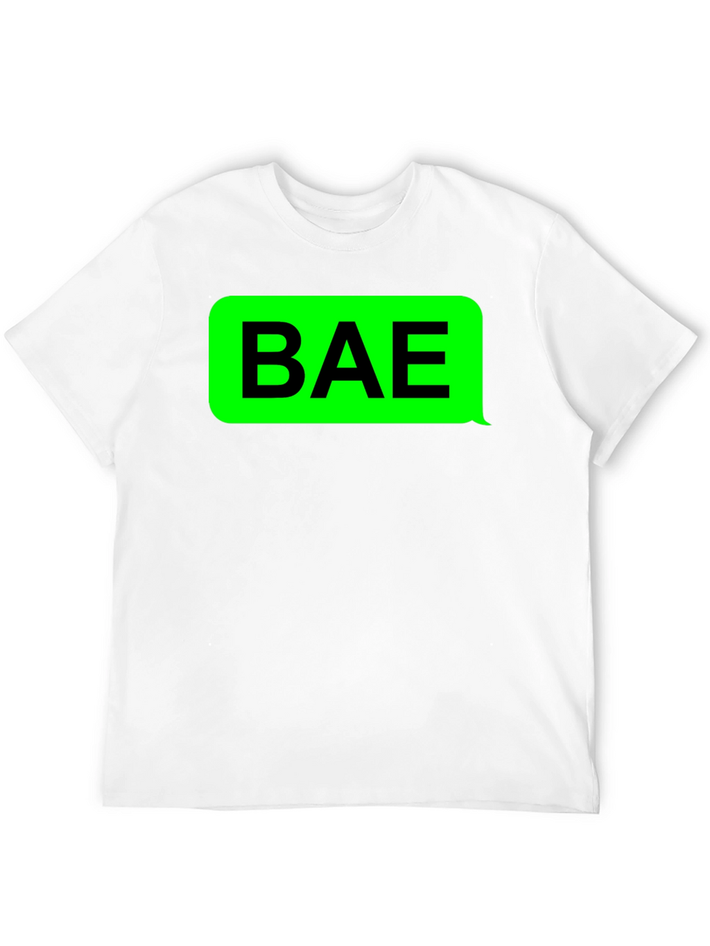 BAE Graphic Tee - Trendy Text Message T-Shirt