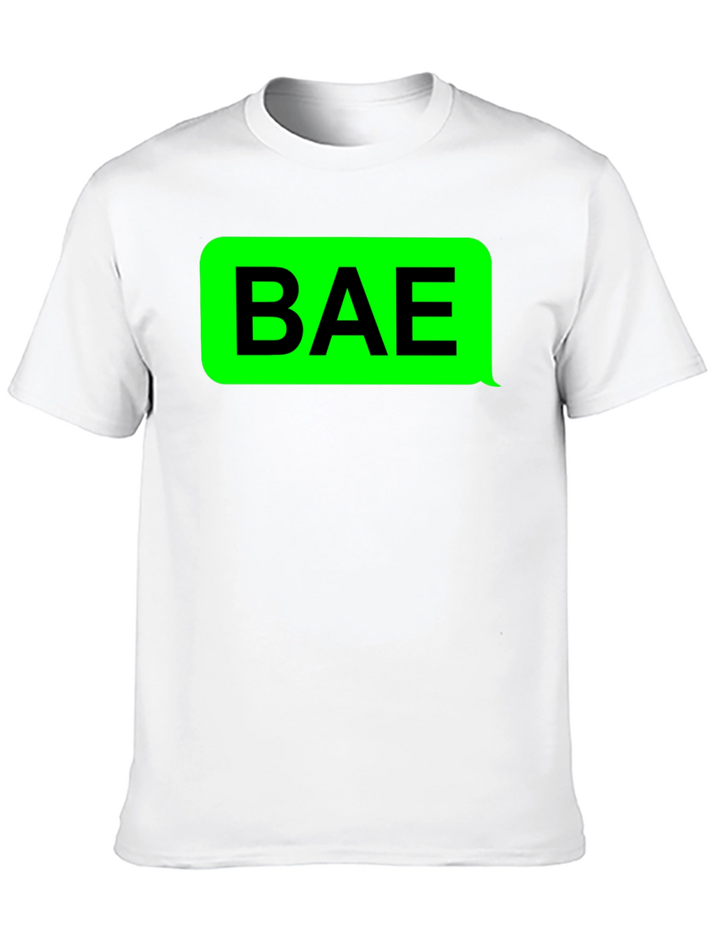 BAE Graphic Tee - Trendy Text Message T-Shirt