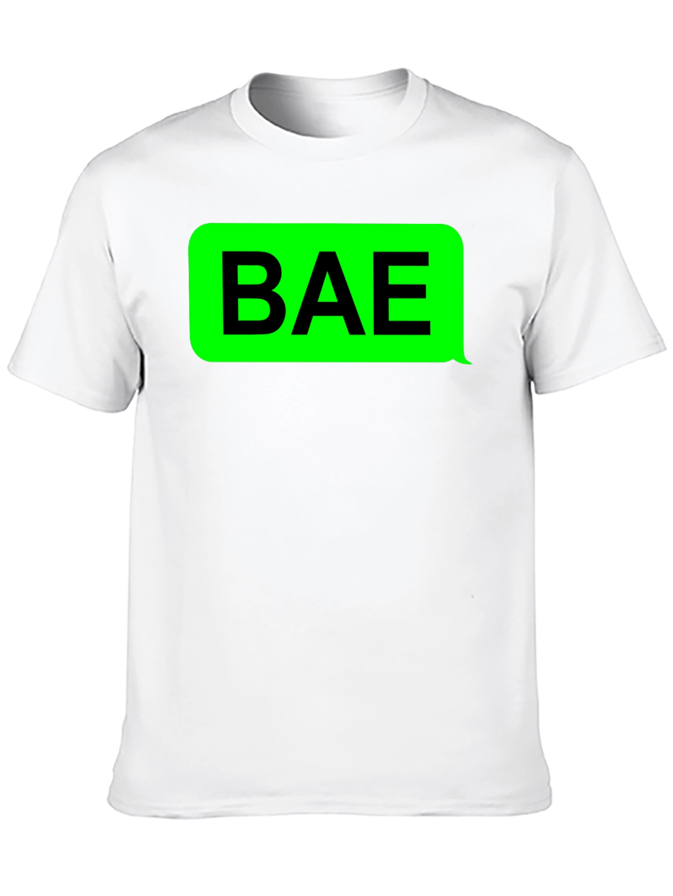 BAE Graphic Tee - Trendy Text Message T-Shirt