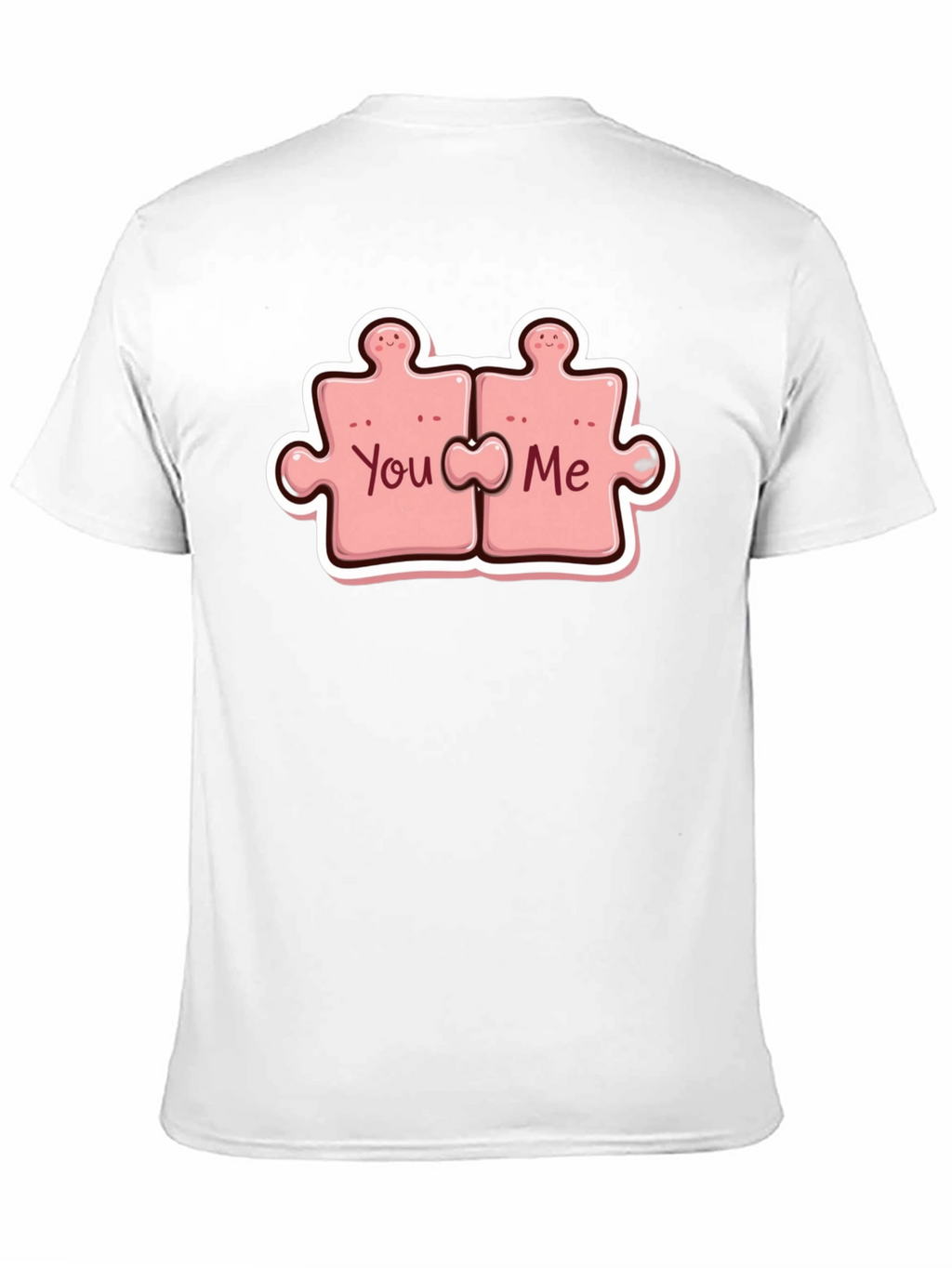 Matching You and Me Puzzle Piece T-Shirt