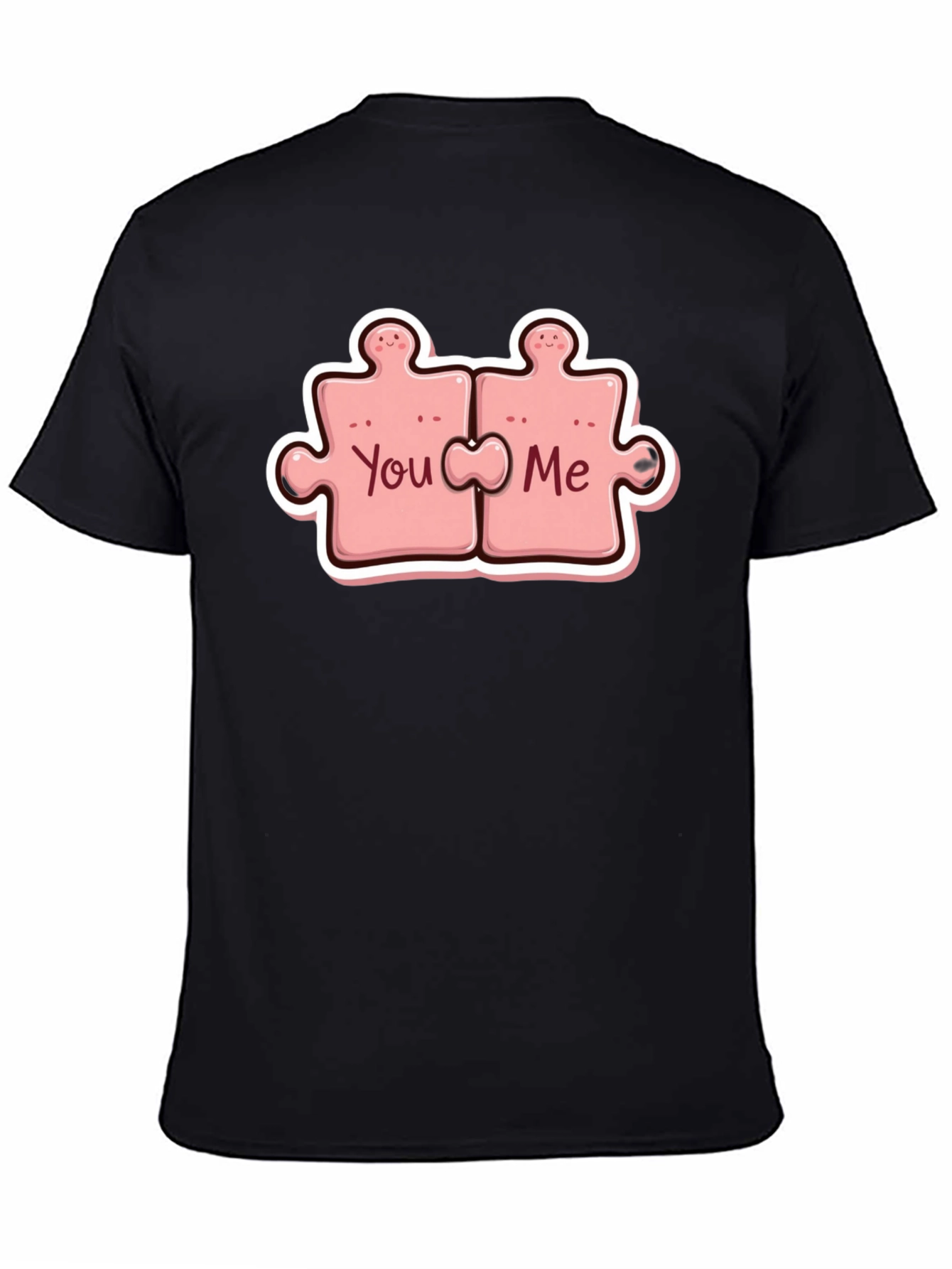 Matching You and Me Puzzle Piece T-Shirt