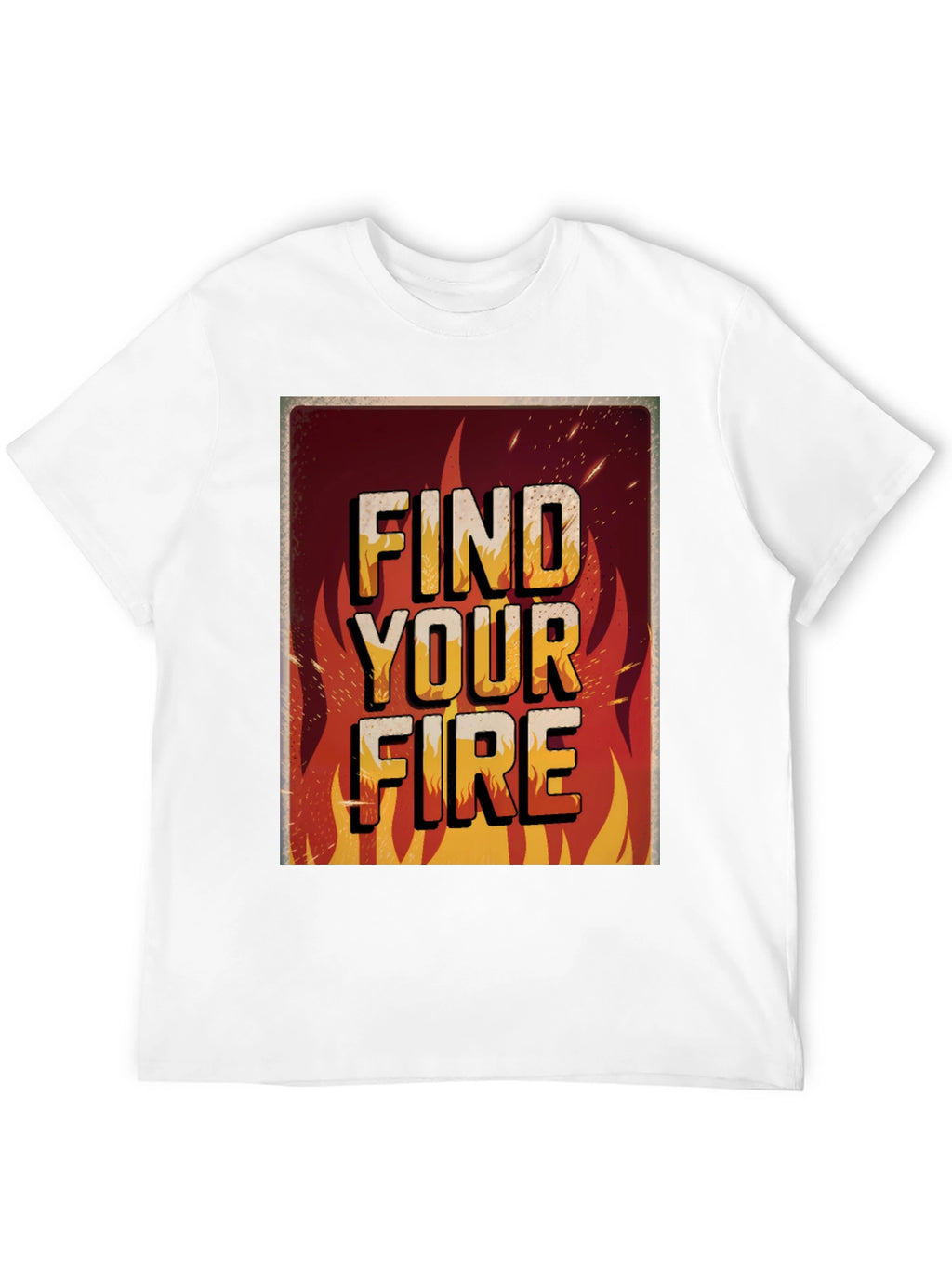 Find Your Fire Graphic Print Tee