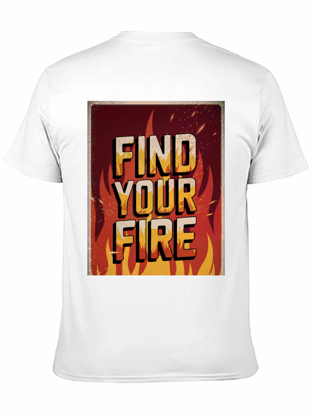 Find Your Fire Graphic Print Tee