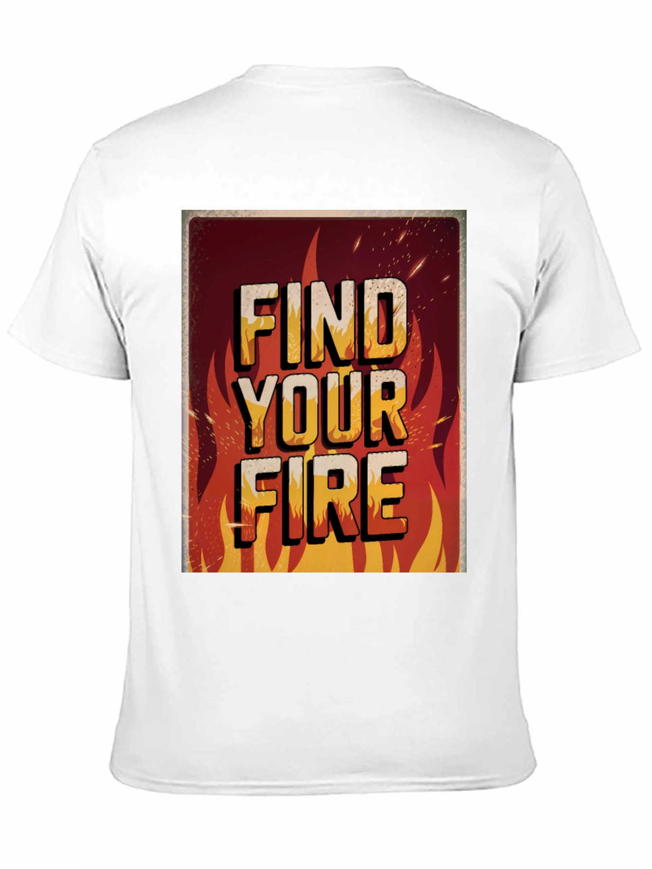 Find Your Fire Graphic Print Tee