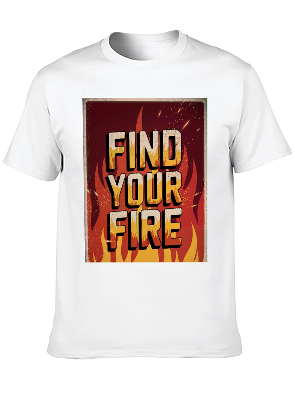 Find Your Fire Graphic Print Tee