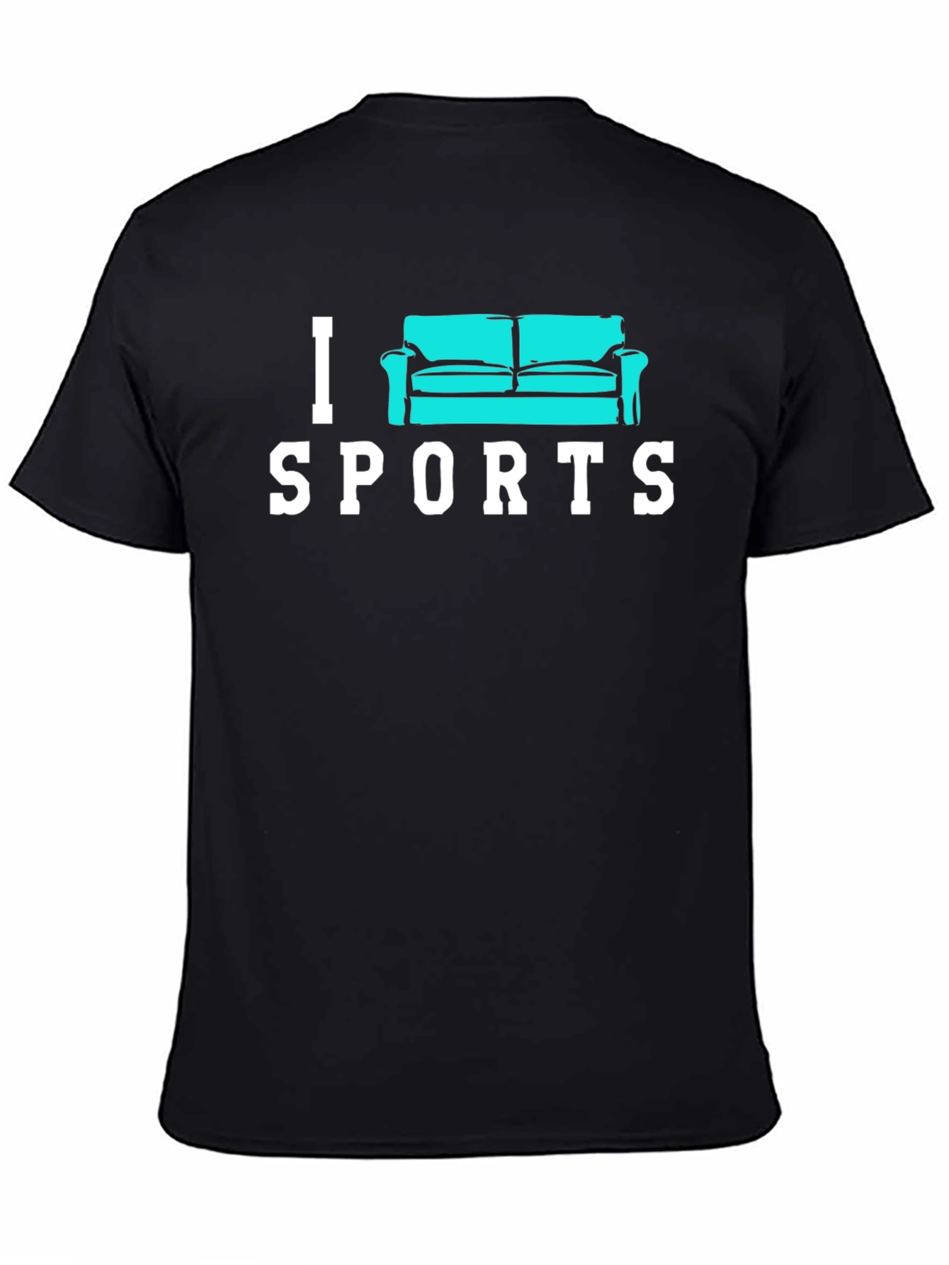 I Couch Sports T-Shirt - Funny Lazy Fan Tee