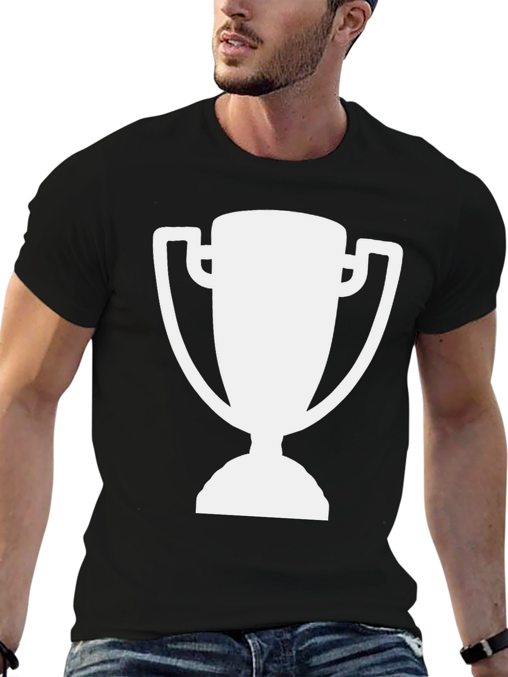 Trophy Graphic Tee - Classic Award Winner T-Shirt