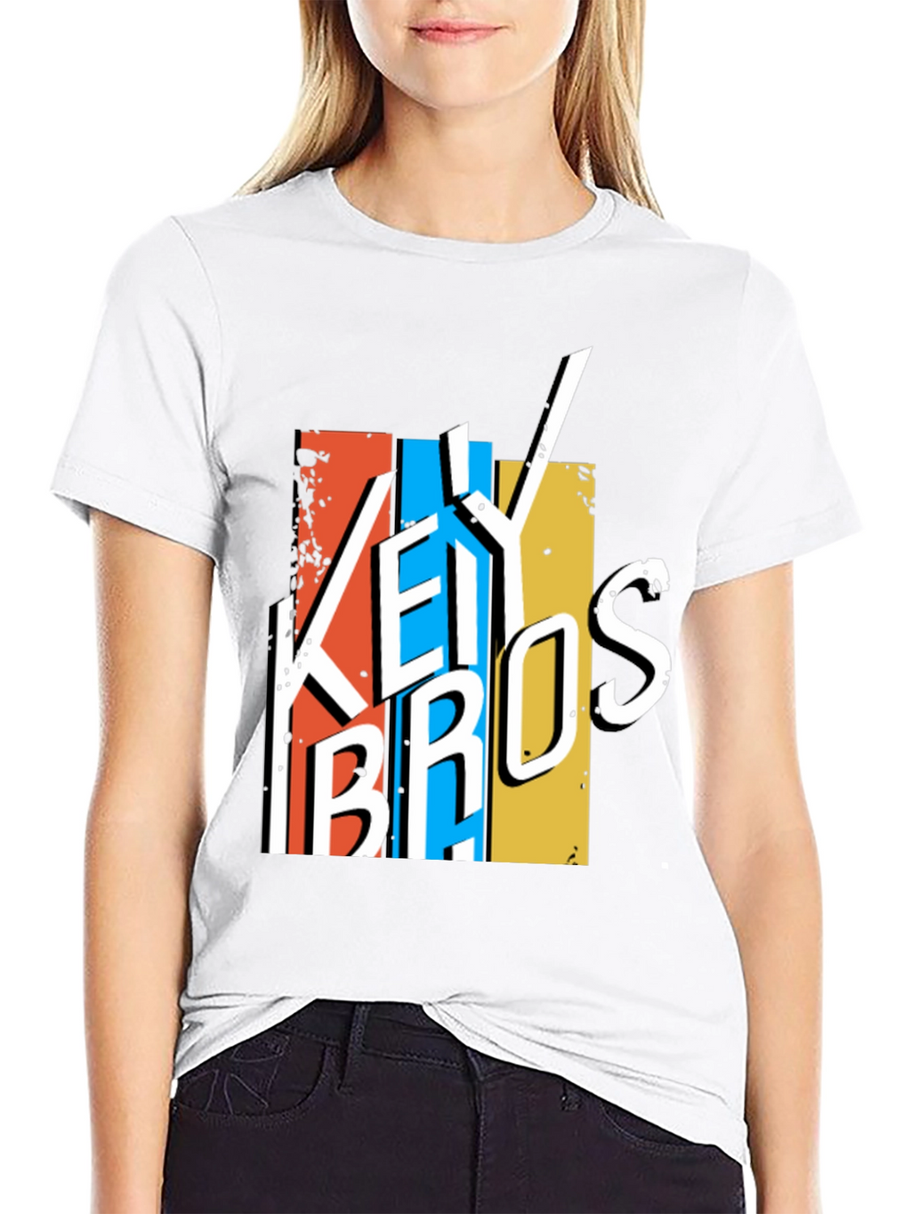 Key Bros Graphic Tee - Retro Style