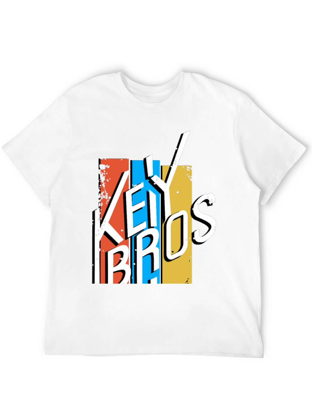 Key Bros Graphic Tee - Retro Style