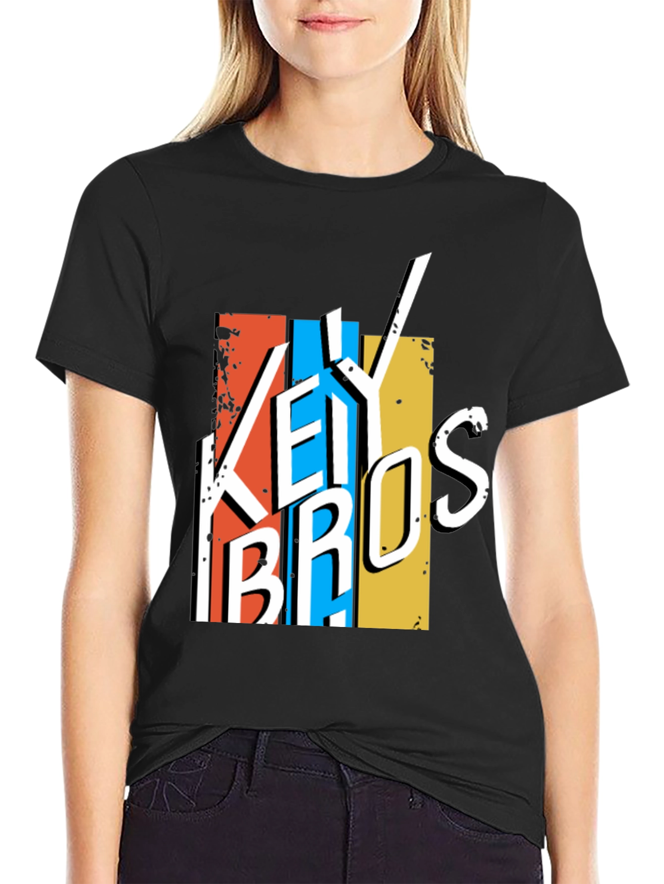 Key Bros Graphic Tee - Retro Style