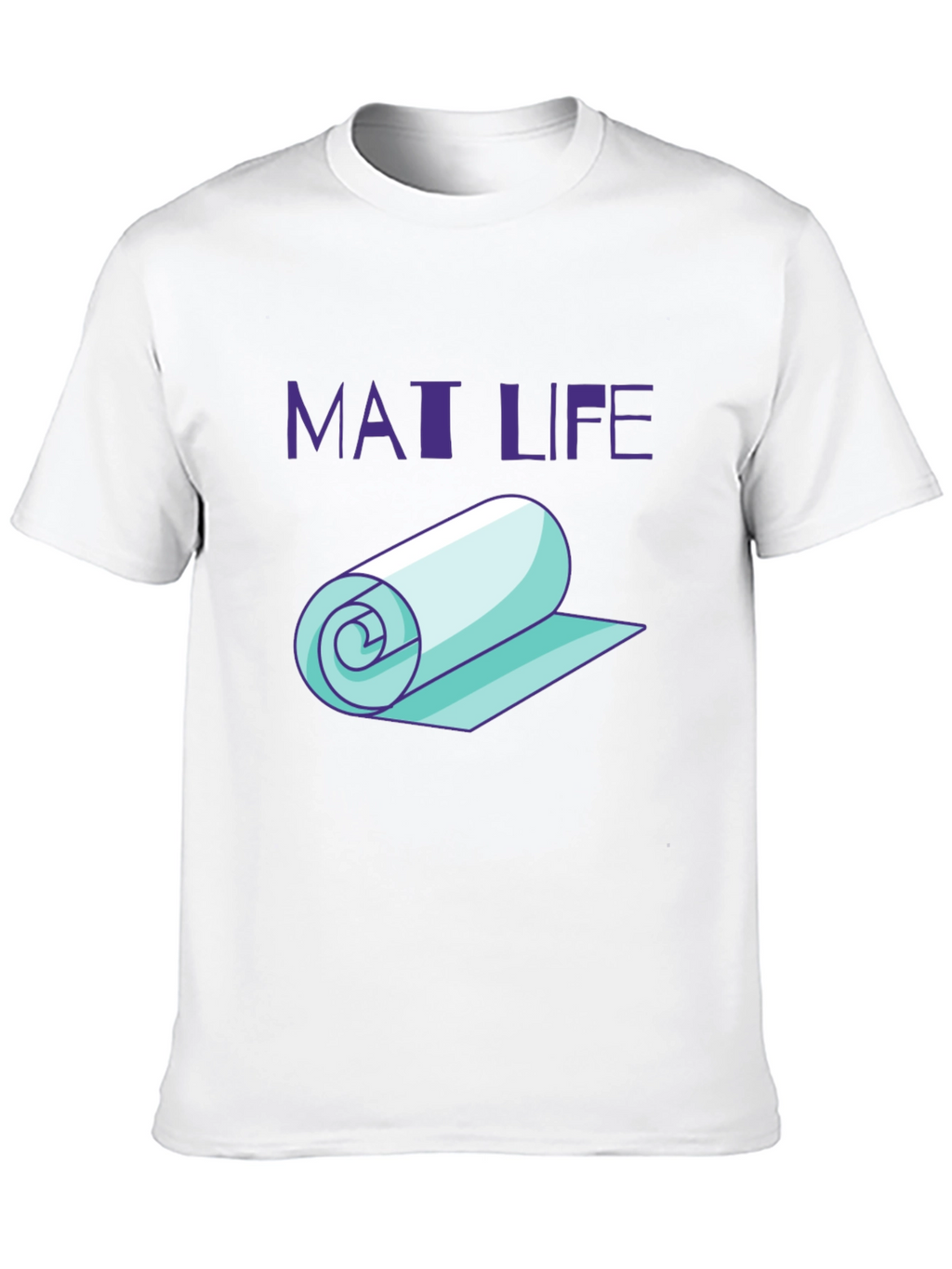 Mat Life Black Graphic T-Shirt
