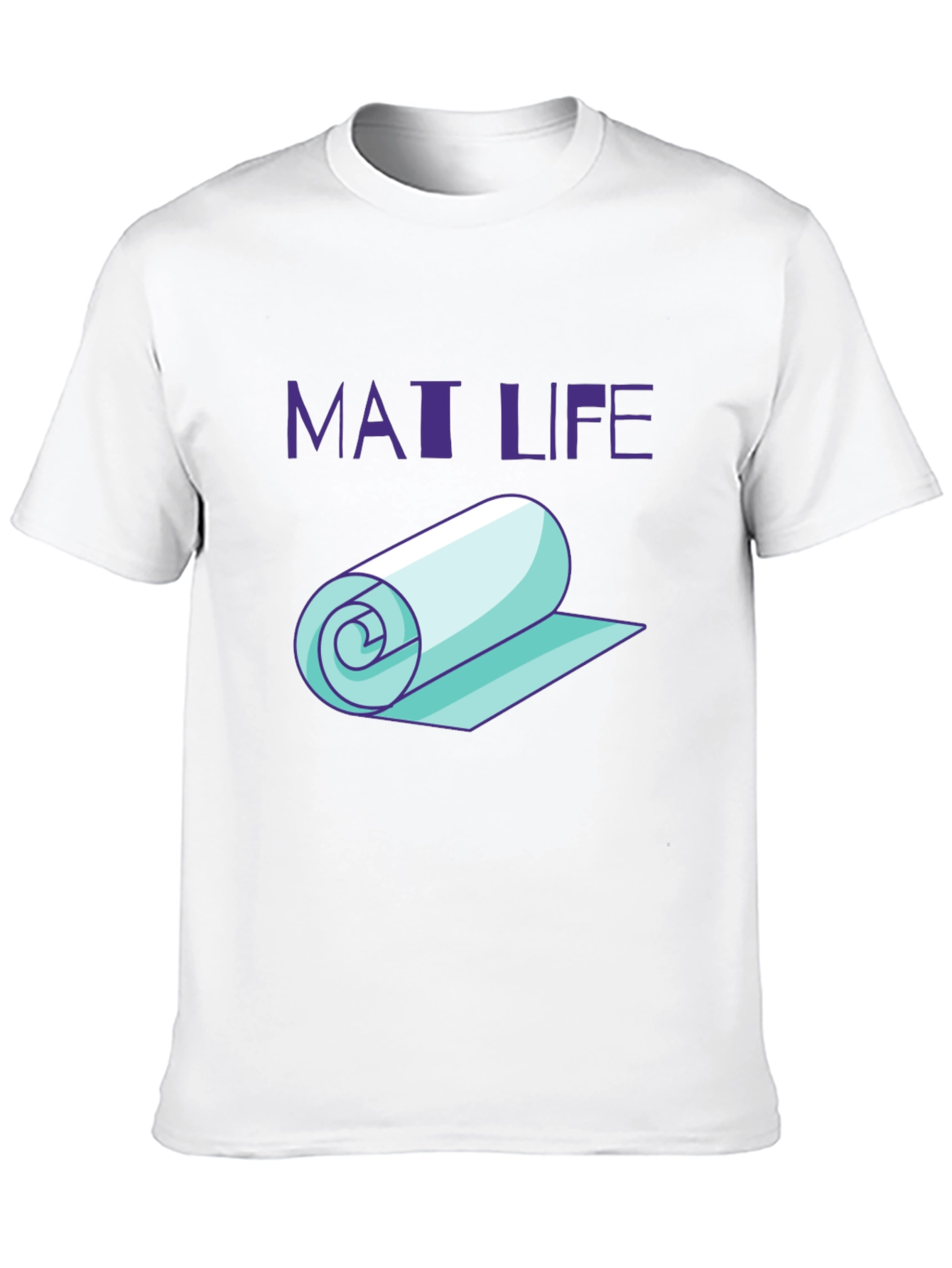 Mat Life Black Graphic T-Shirt