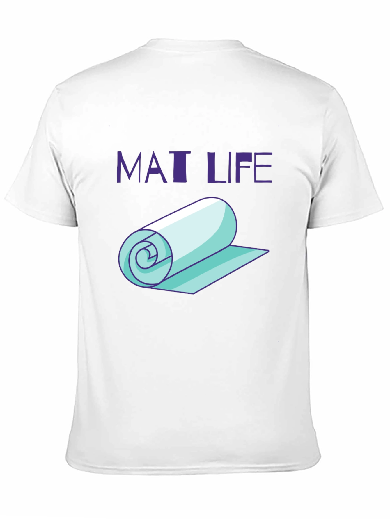 Mat Life Black Graphic T-Shirt
