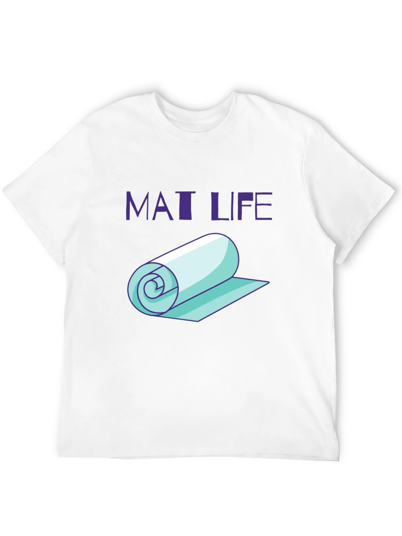 Mat Life Black Graphic T-Shirt