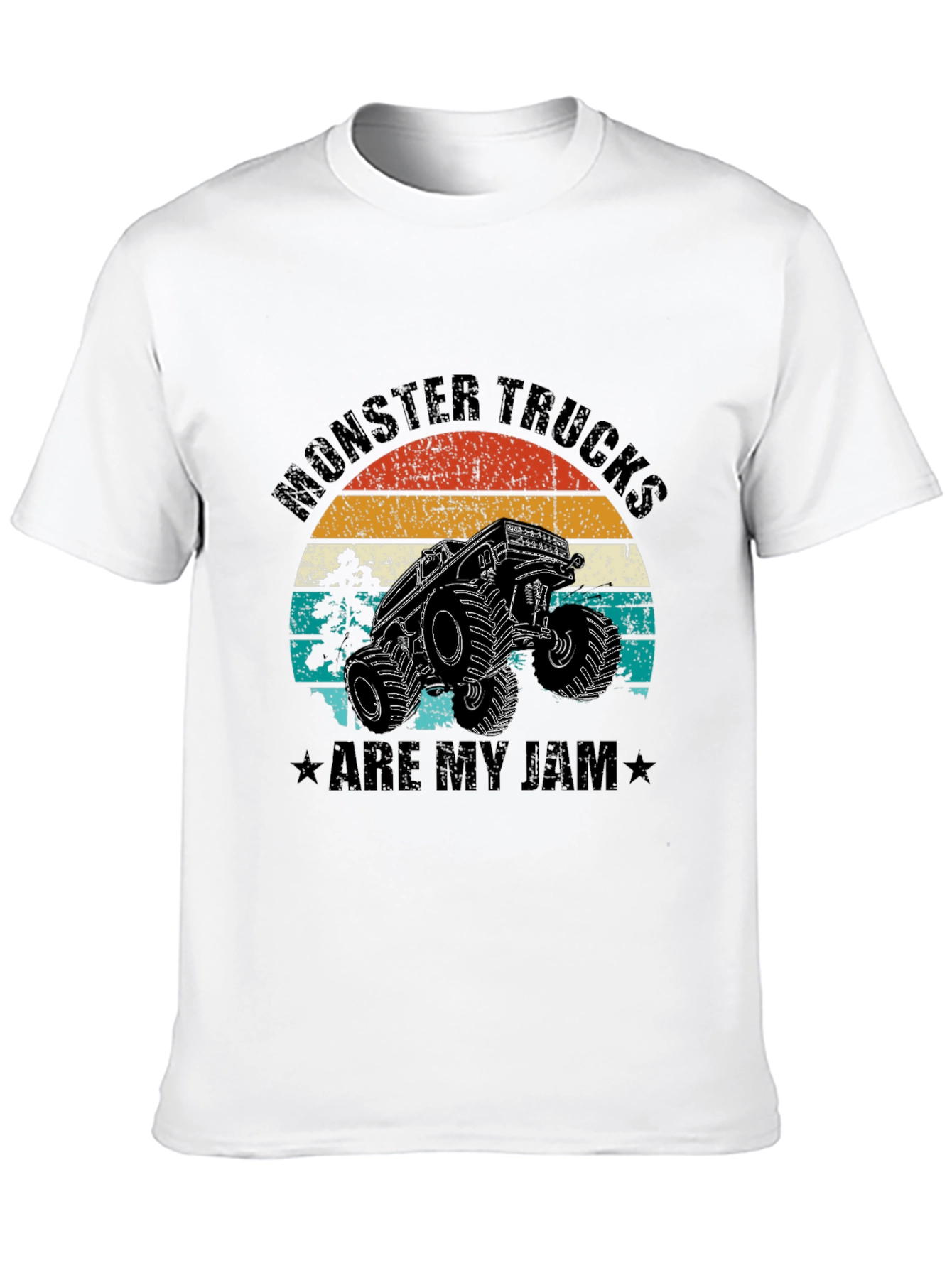 Monster Truck Graphic T-Shirt - Are My Jam Tee