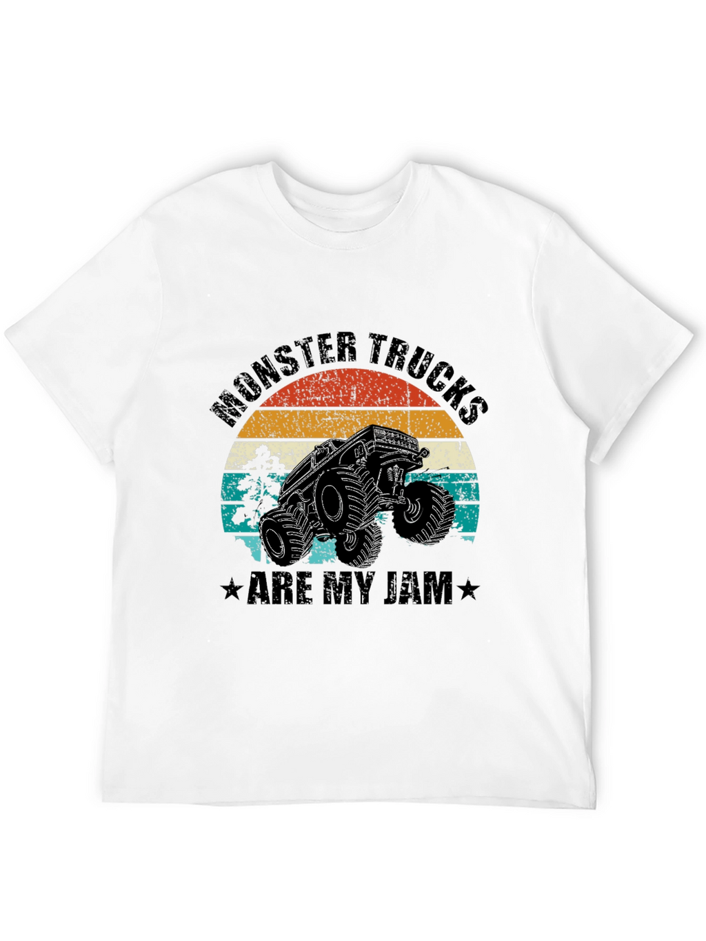 Monster Truck Graphic T-Shirt - Are My Jam Tee