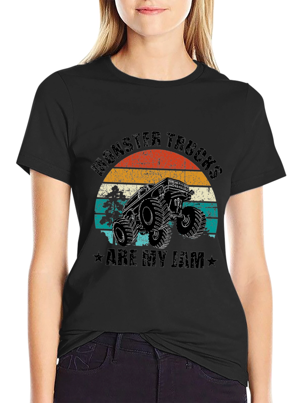 Monster Truck Graphic T-Shirt - Are My Jam Tee