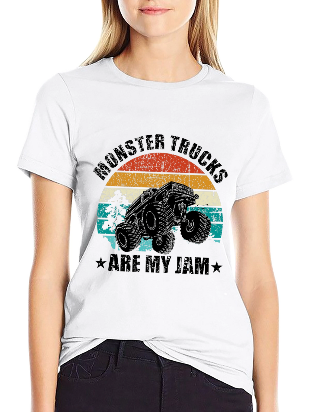 Monster Truck Graphic T-Shirt - Are My Jam Tee