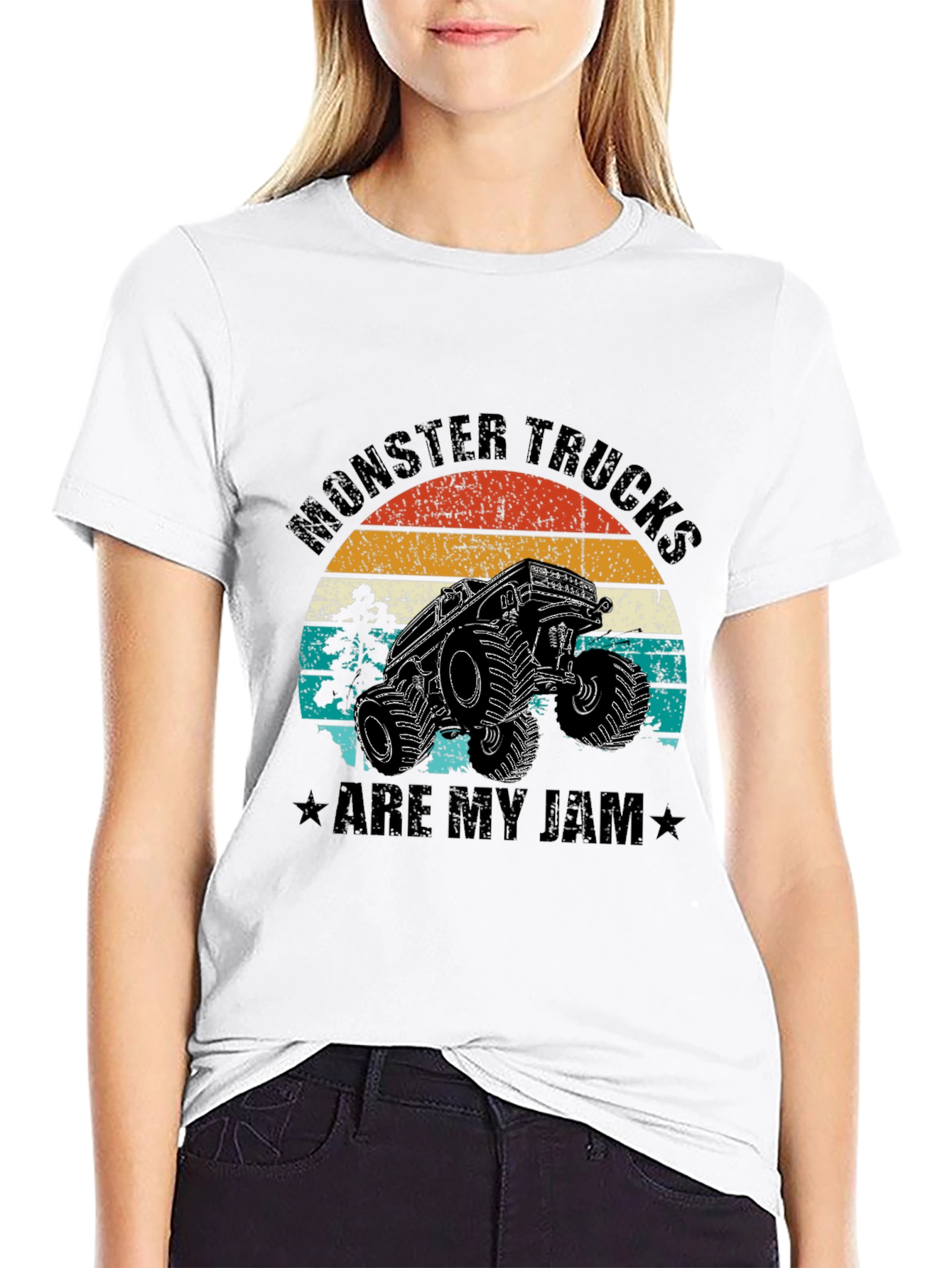 Monster Truck Graphic T-Shirt - Are My Jam Tee