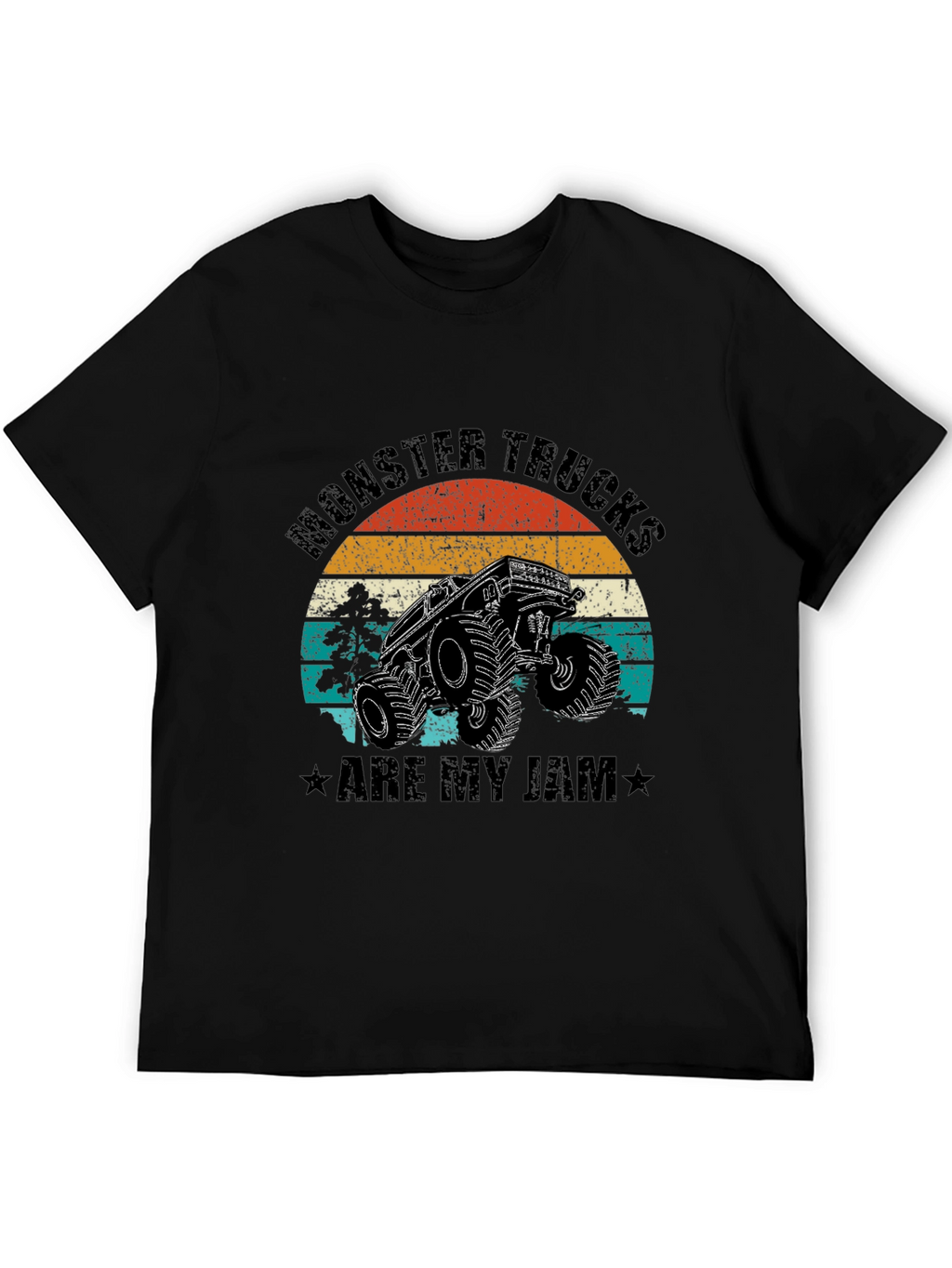 Monster Truck Graphic T-Shirt - Are My Jam Tee