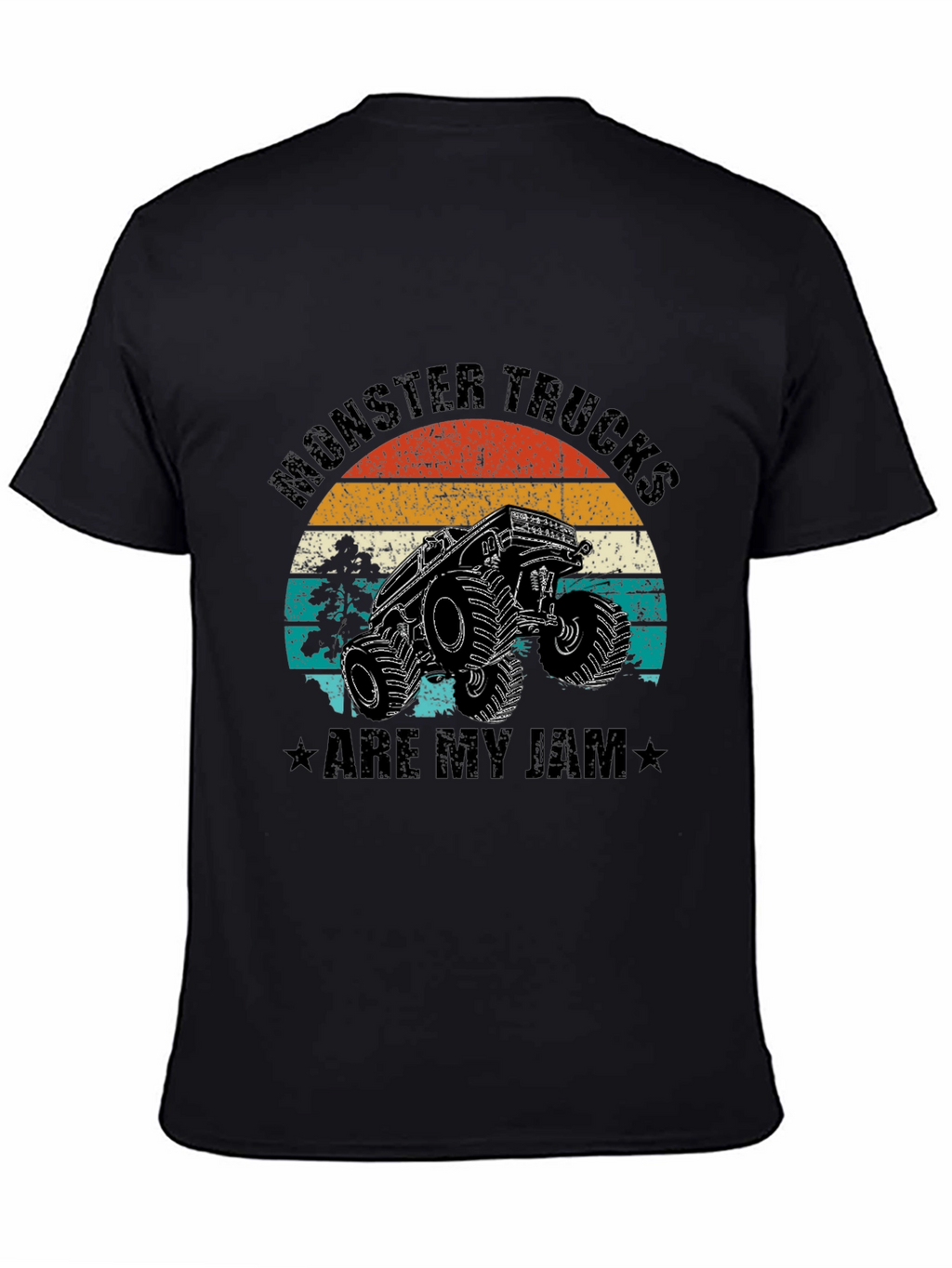 Monster Truck Graphic T-Shirt - Are My Jam Tee