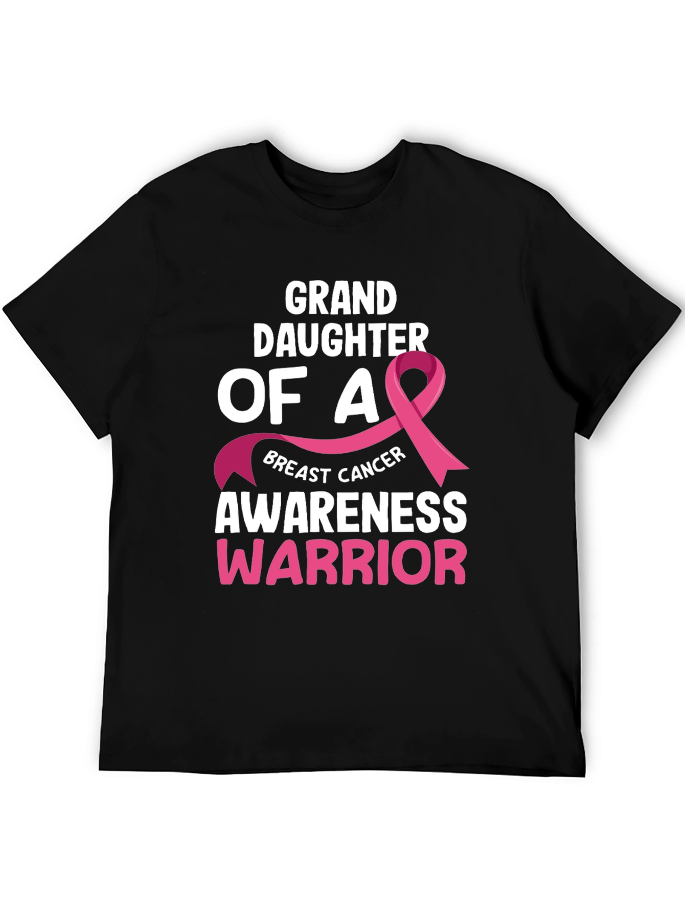 Granddaughter Breast Cancer Awareness Warrior T-Shirt