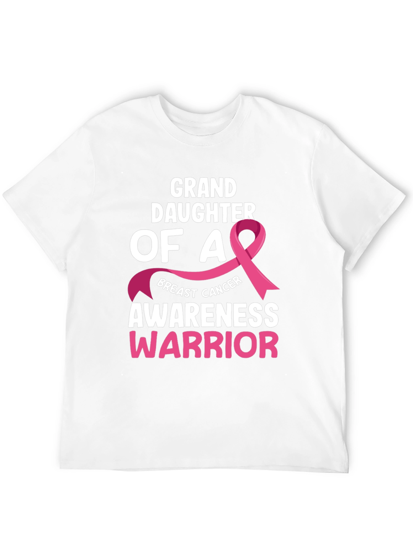 Granddaughter Breast Cancer Awareness Warrior T-Shirt