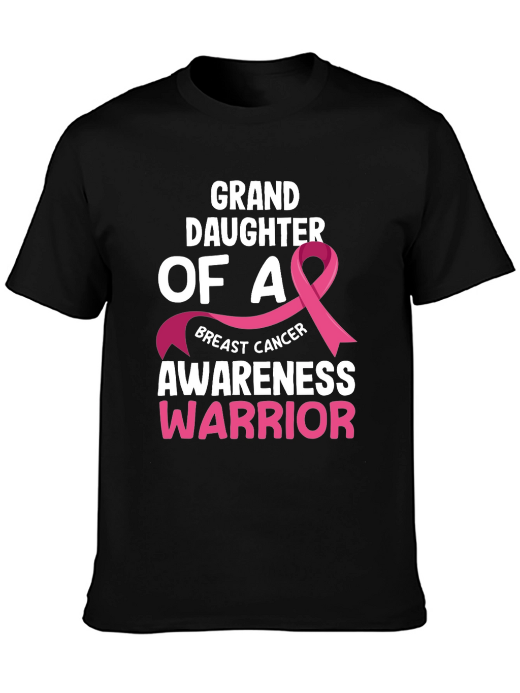 Granddaughter Breast Cancer Awareness Warrior T-Shirt