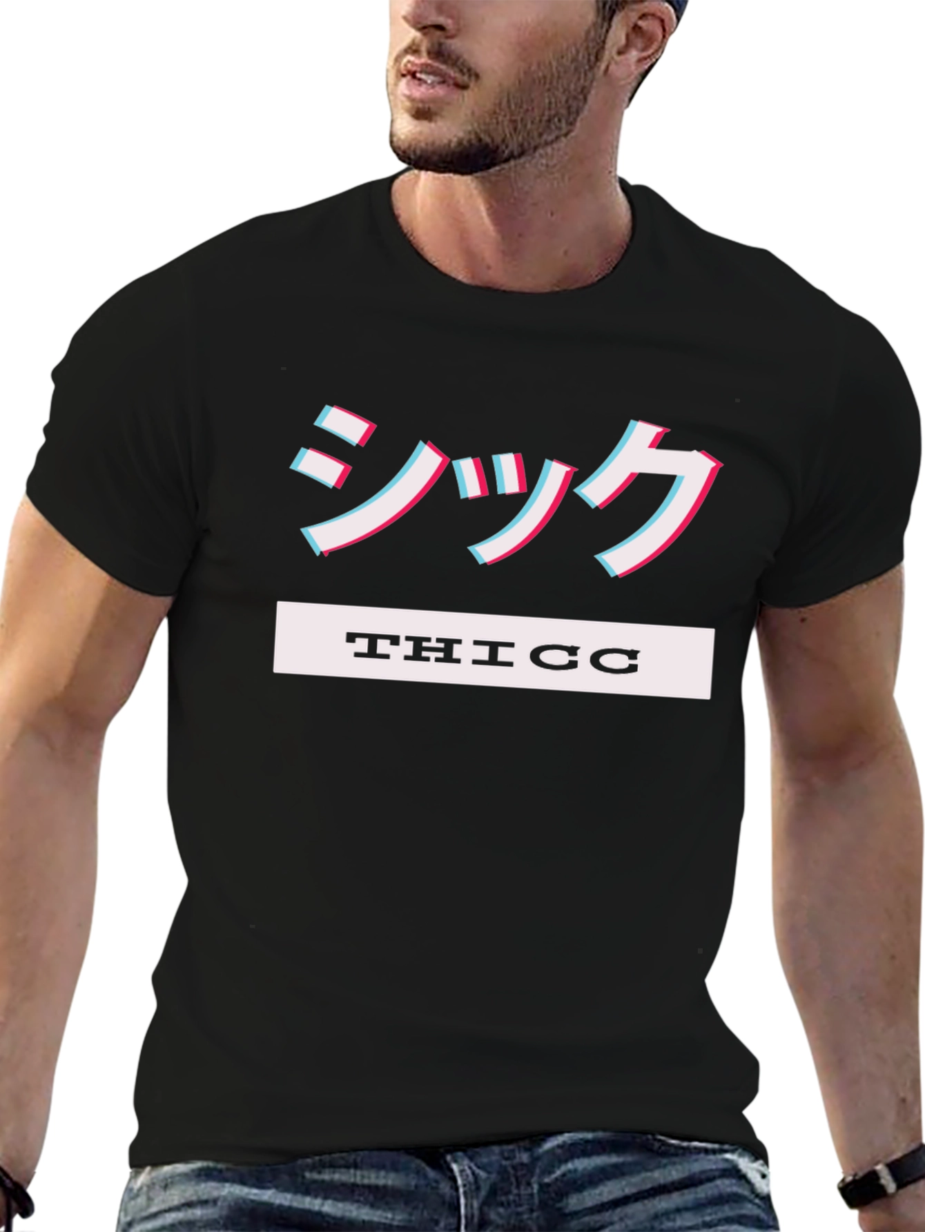 THICC Japanese Aesthetic T-Shirt