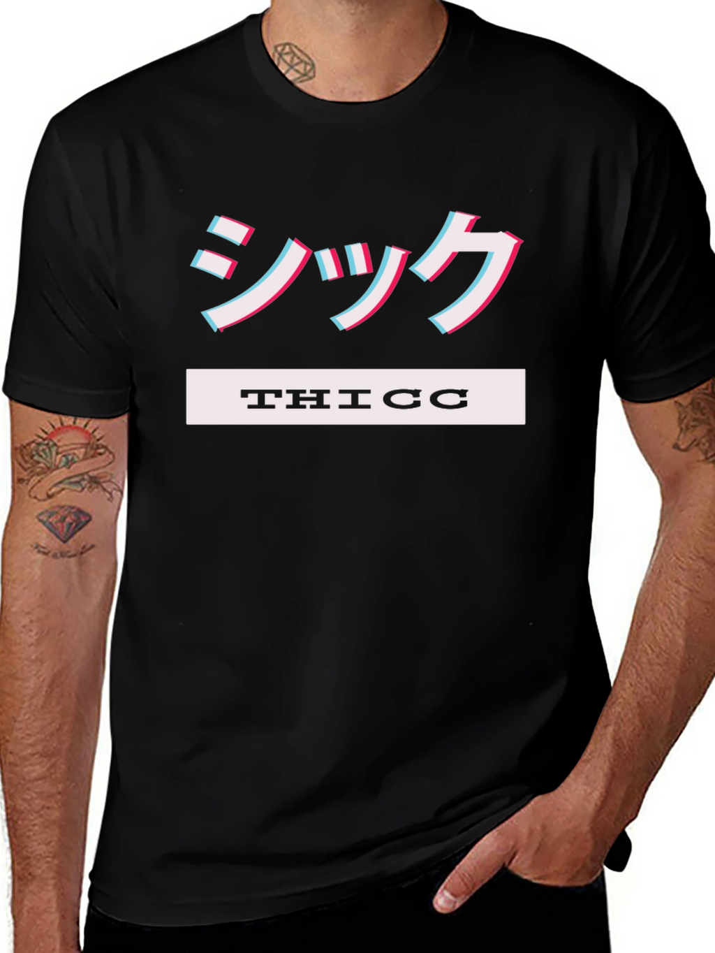 THICC Japanese Aesthetic T-Shirt