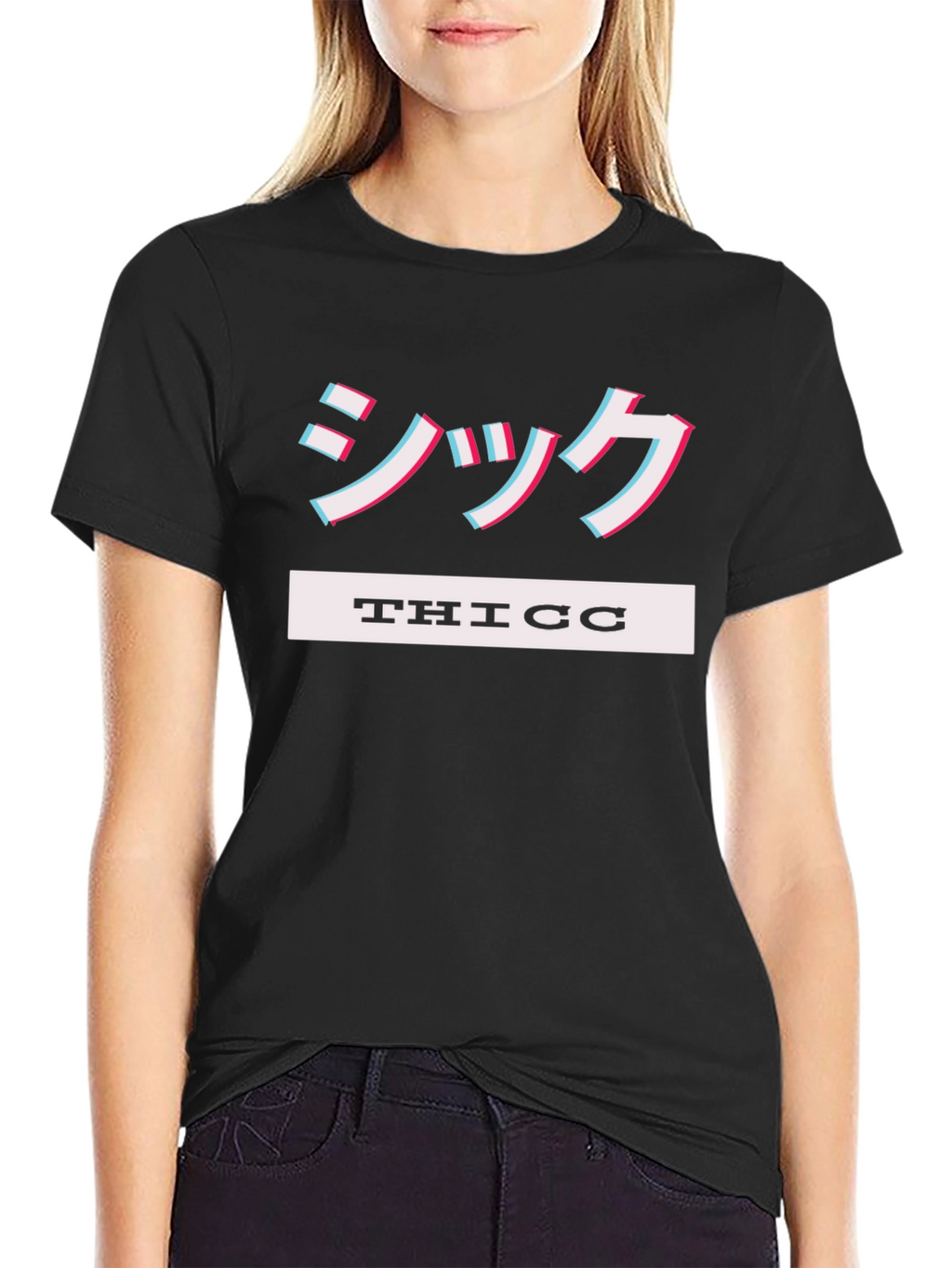 THICC Japanese Aesthetic T-Shirt