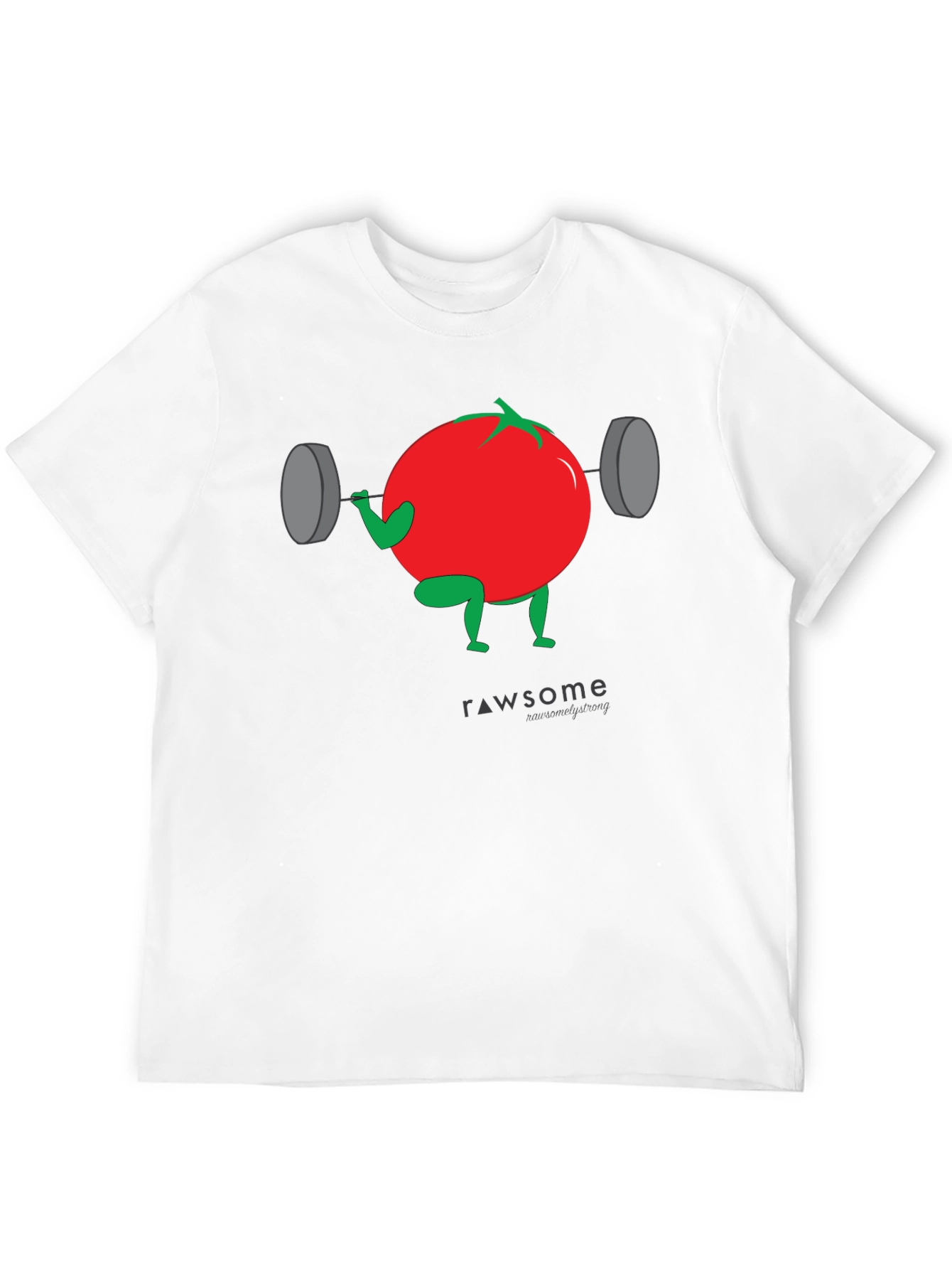 RawSome Tomato Gym Workout T-Shirt