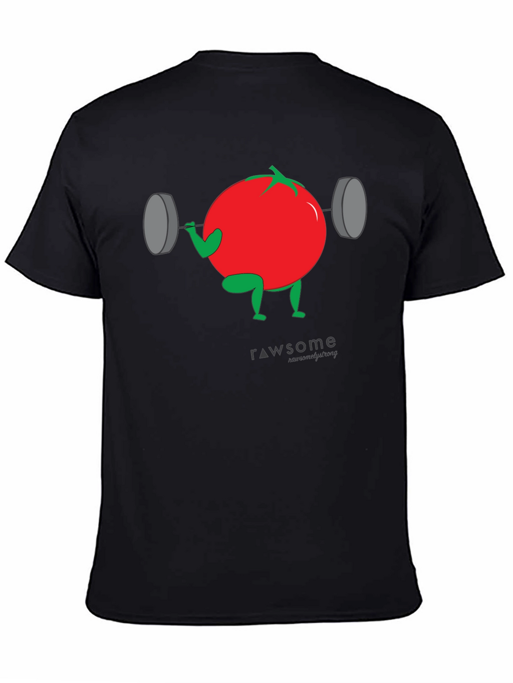 RawSome Tomato Gym Workout T-Shirt