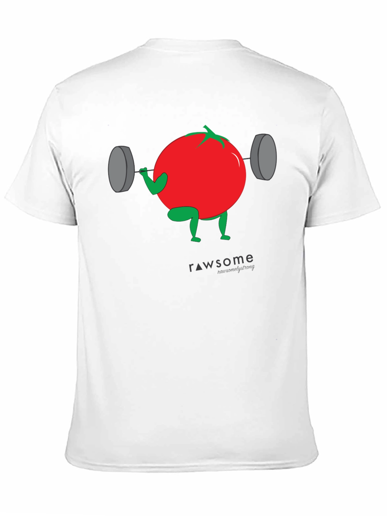 RawSome Tomato Gym Workout T-Shirt