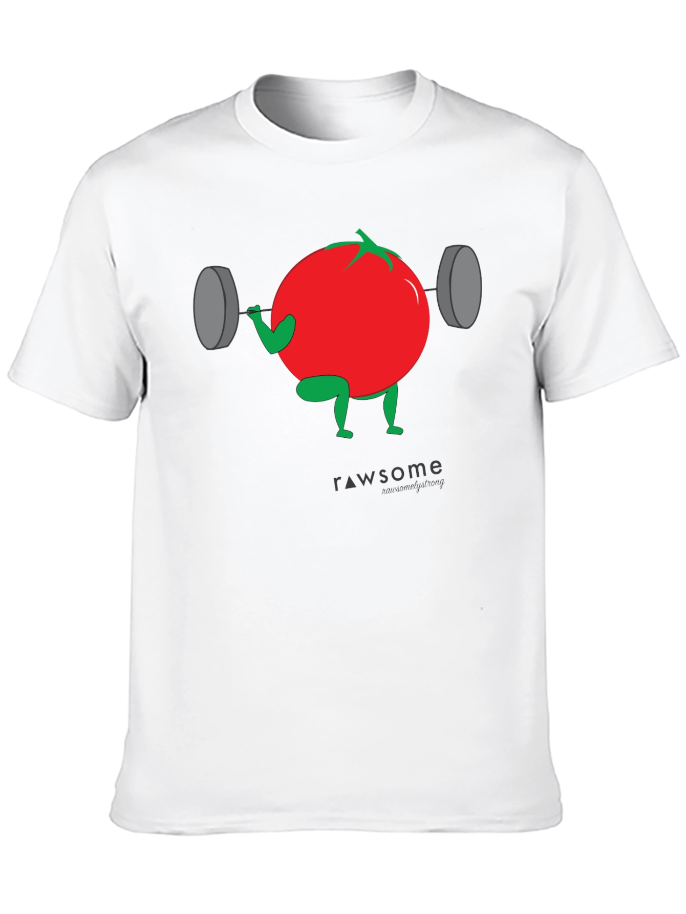 RawSome Tomato Gym Workout T-Shirt
