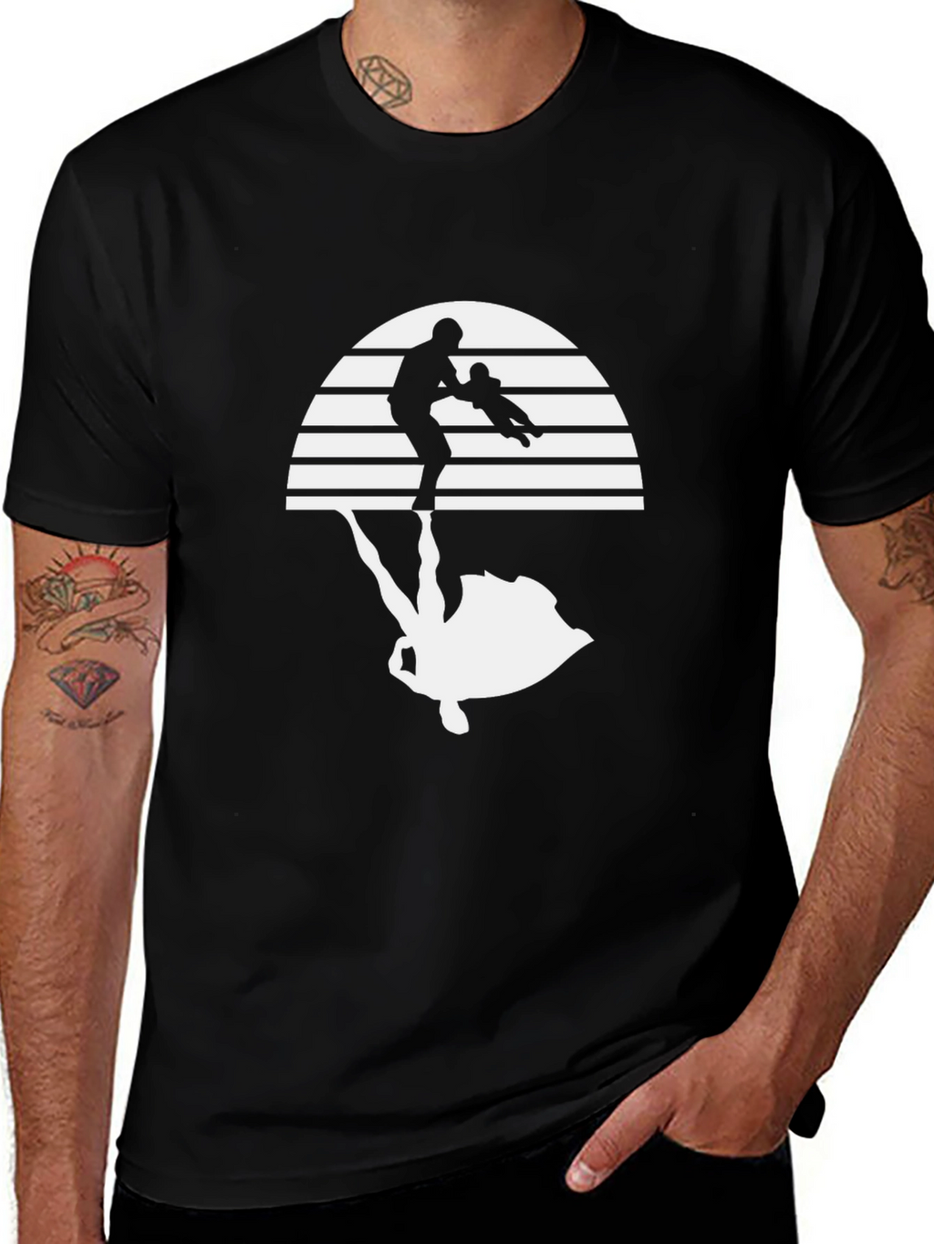 Dad Superhero T-Shirt - Fathers Day Gift