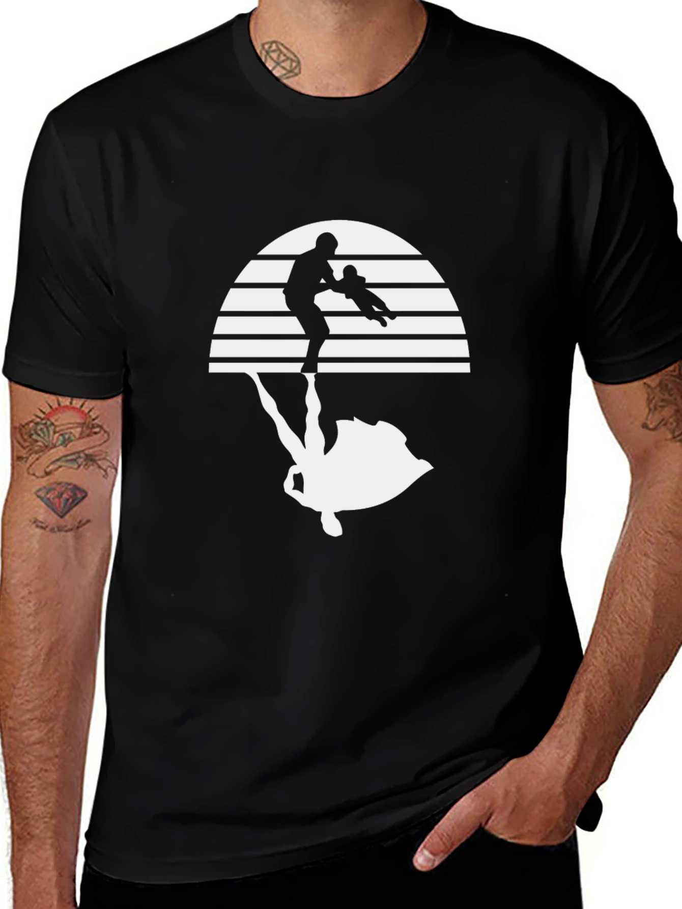Dad Superhero T-Shirt - Fathers Day Gift