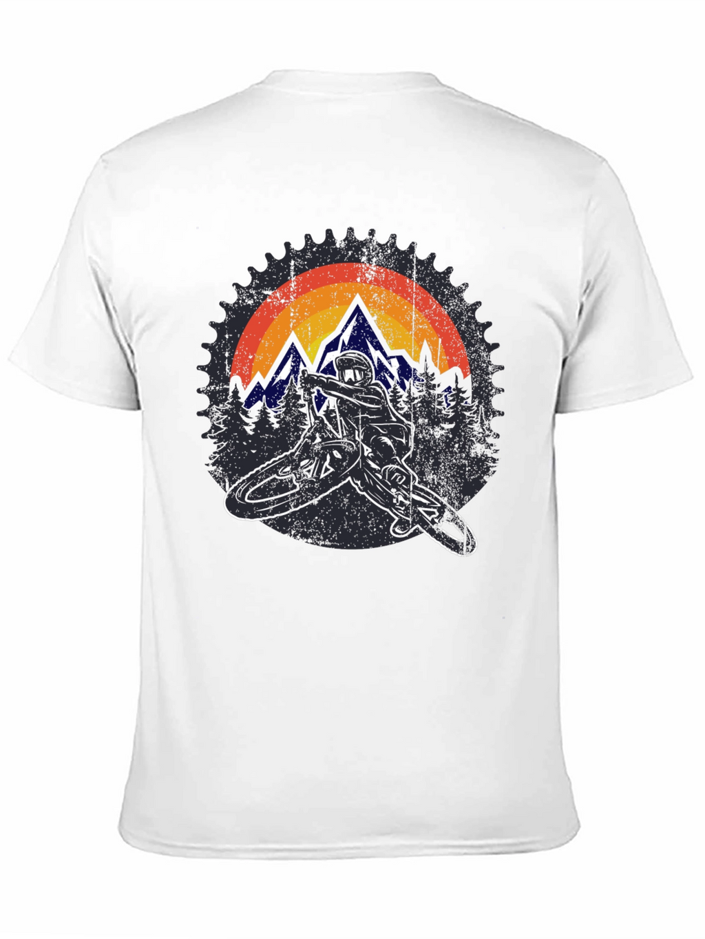 Mountain Biker Graphic Tee - Adventure Ready