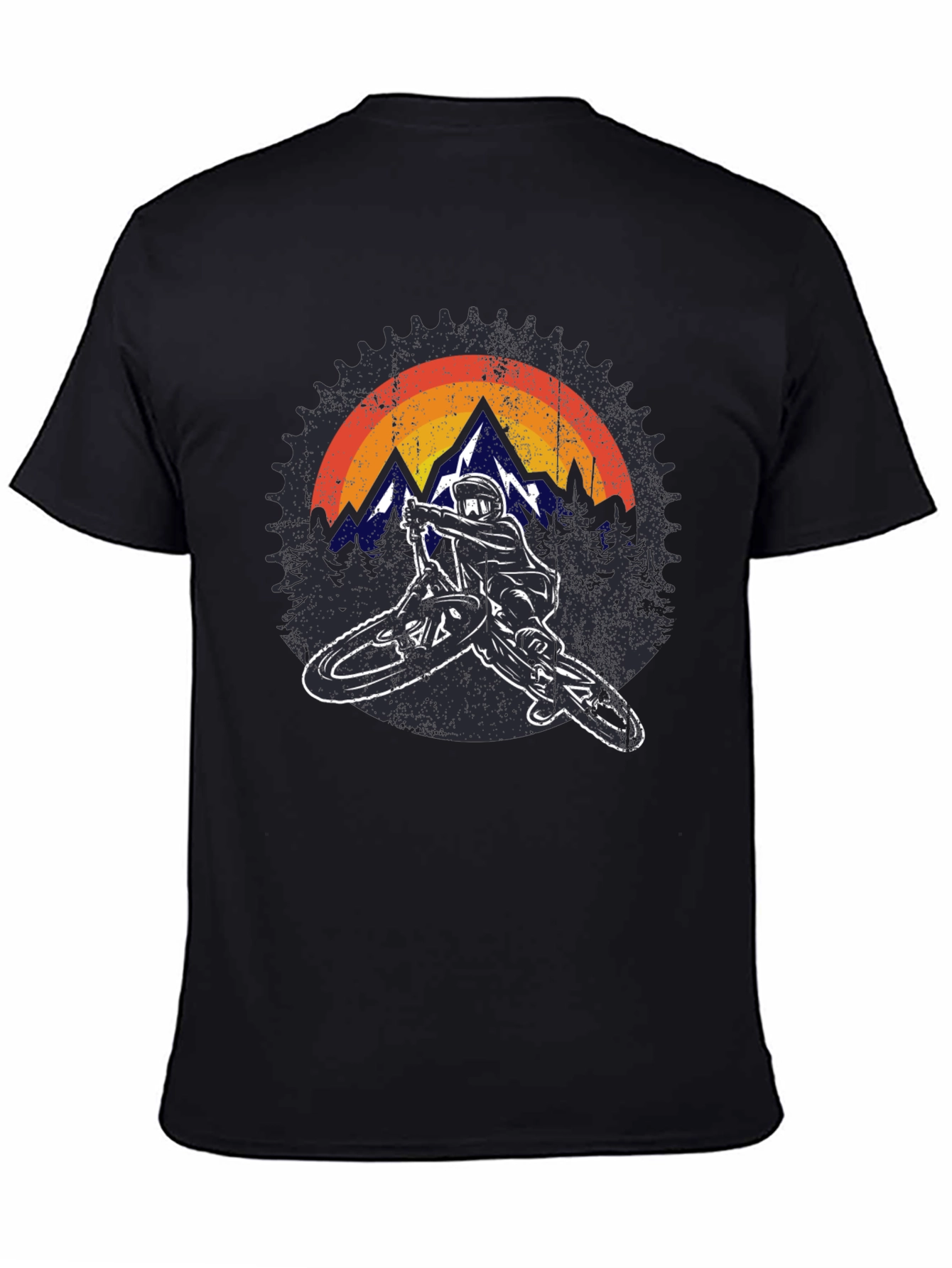 Mountain Biker Graphic Tee - Adventure Ready