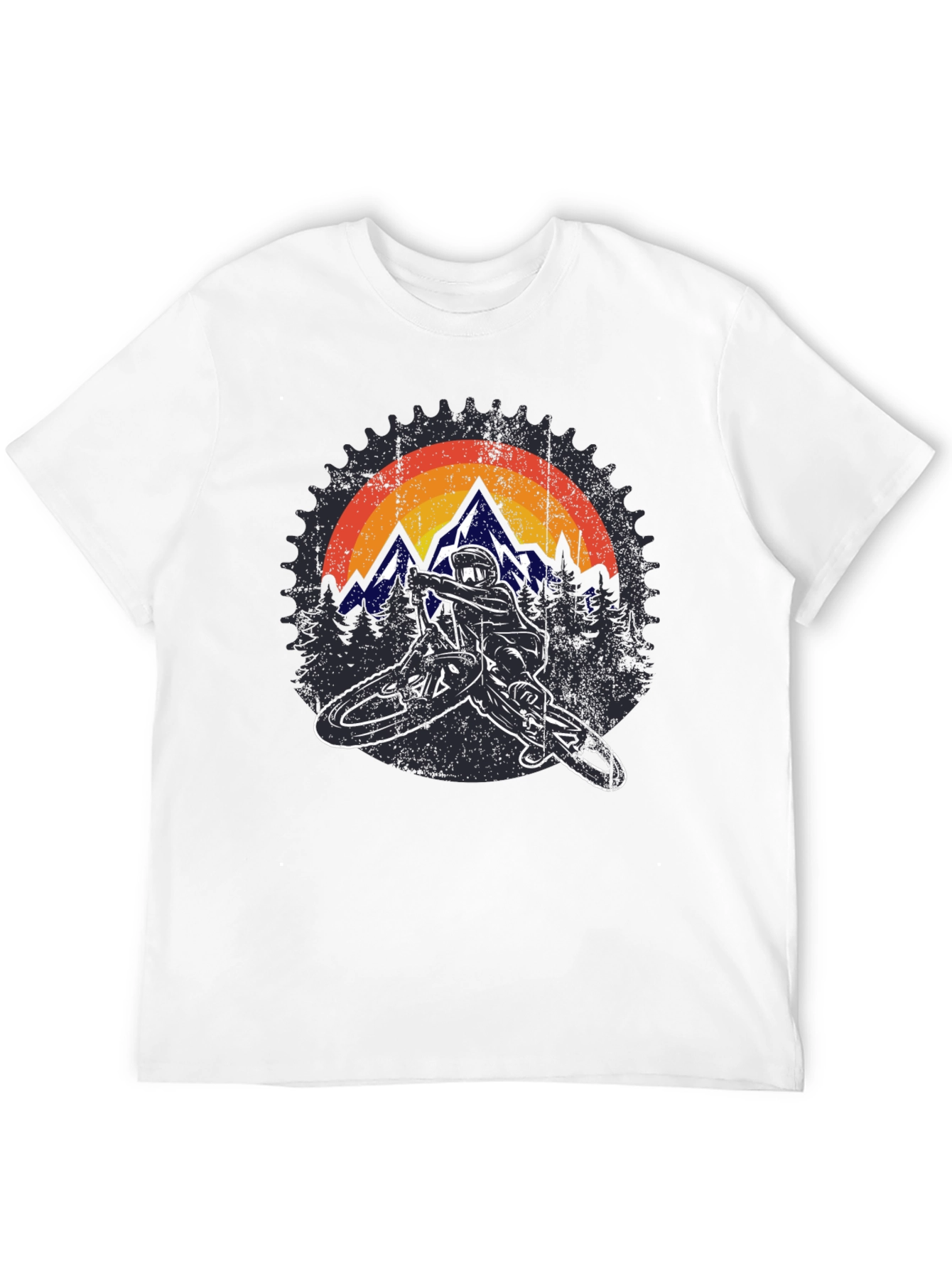 Mountain Biker Graphic Tee - Adventure Ready