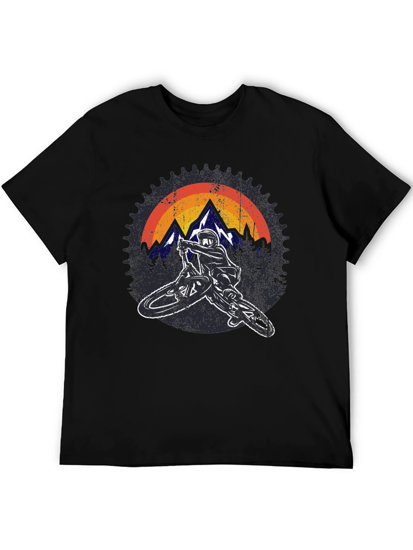 Mountain Biker Graphic Tee - Adventure Ready