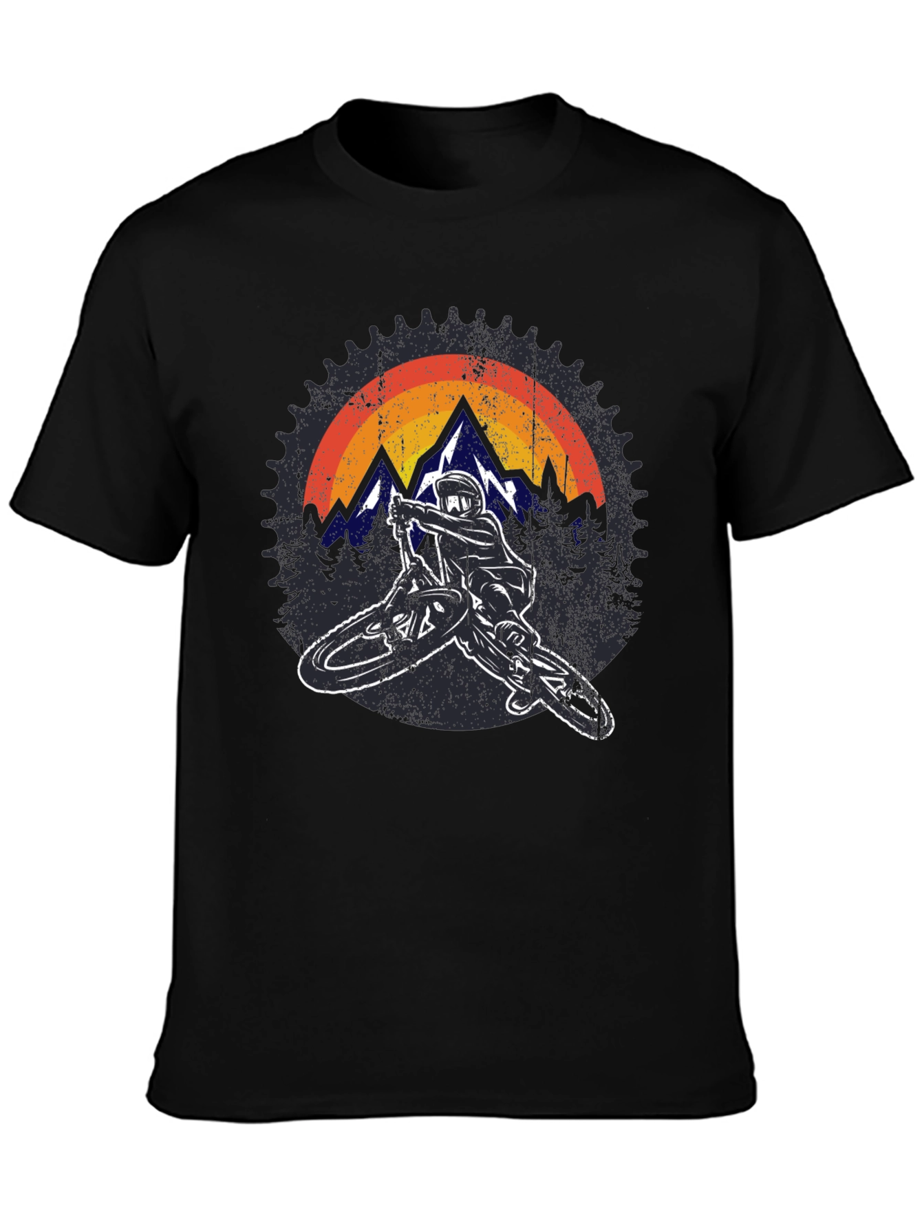 Mountain Biker Graphic Tee - Adventure Ready
