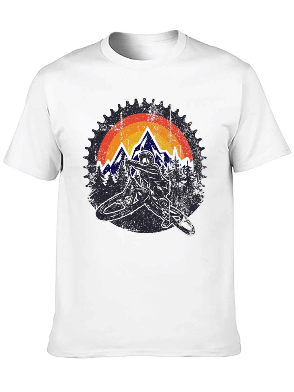 Mountain Biker Graphic Tee - Adventure Ready