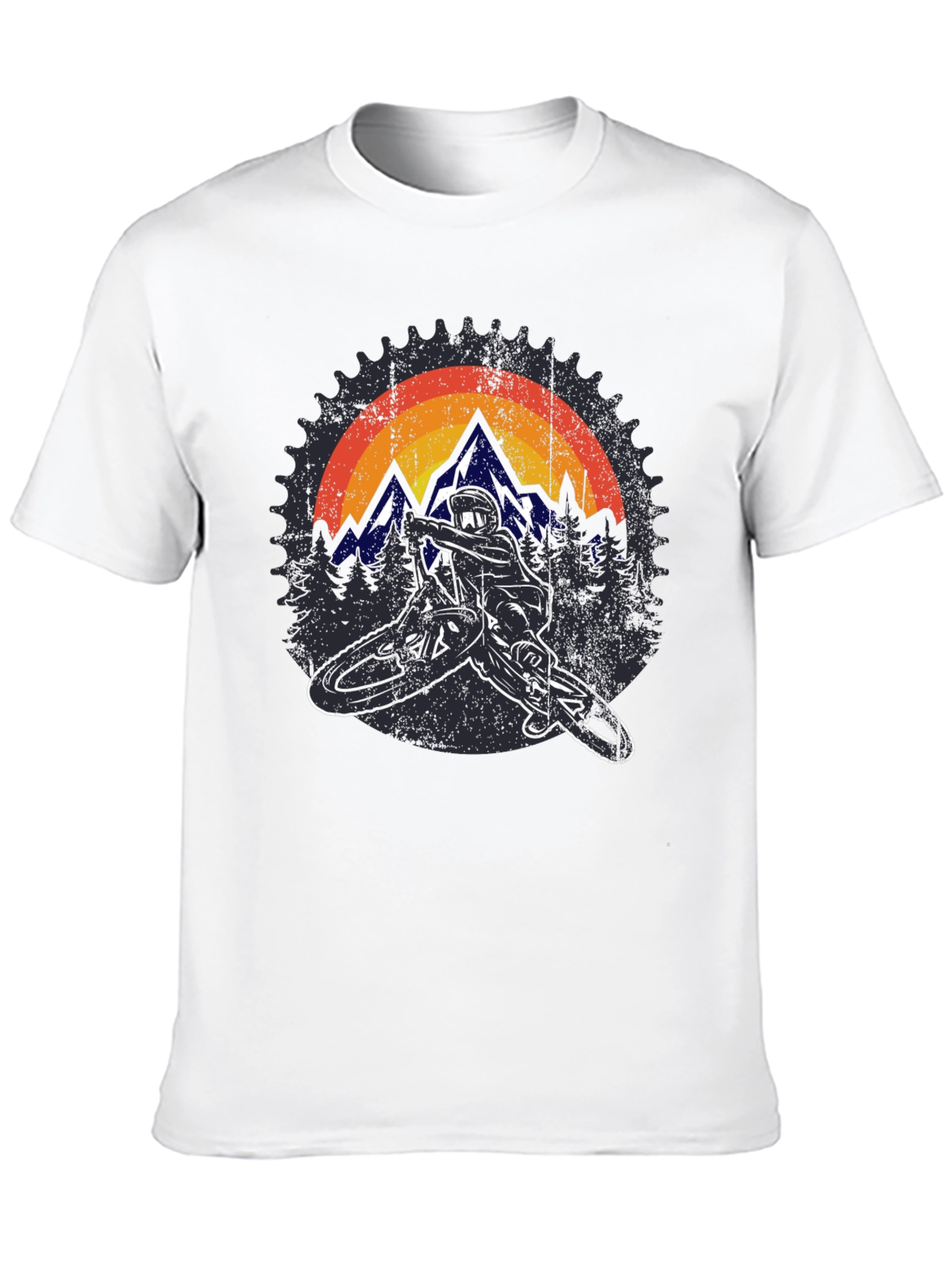 Mountain Biker Graphic Tee - Adventure Ready