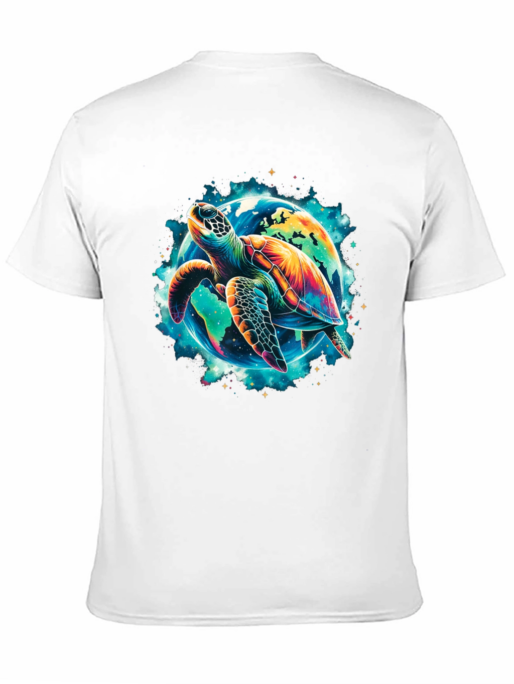 Turtle Planet Graphic Tee - Save the Earth