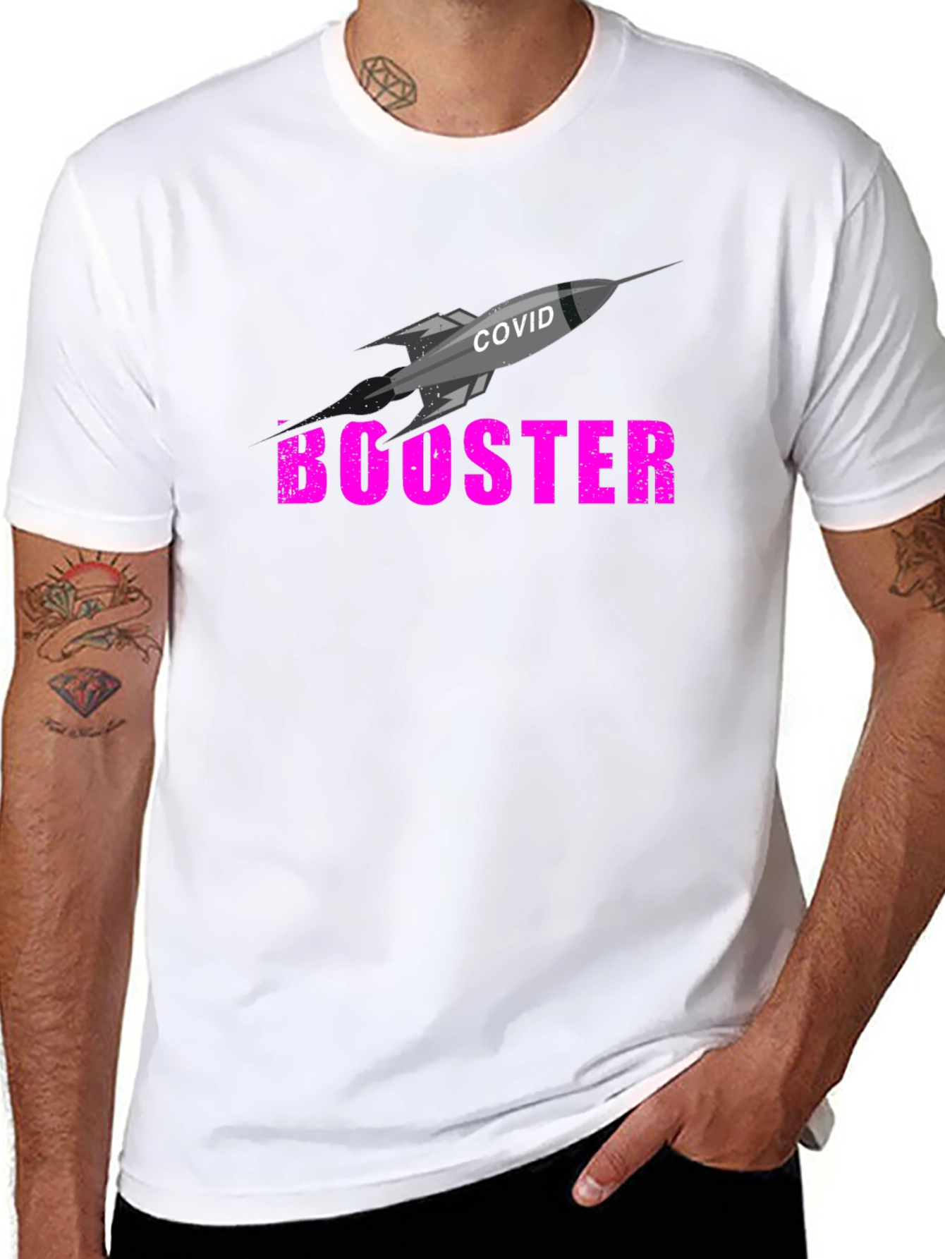 COVID Booster T-Shirt - Get Boosted!
