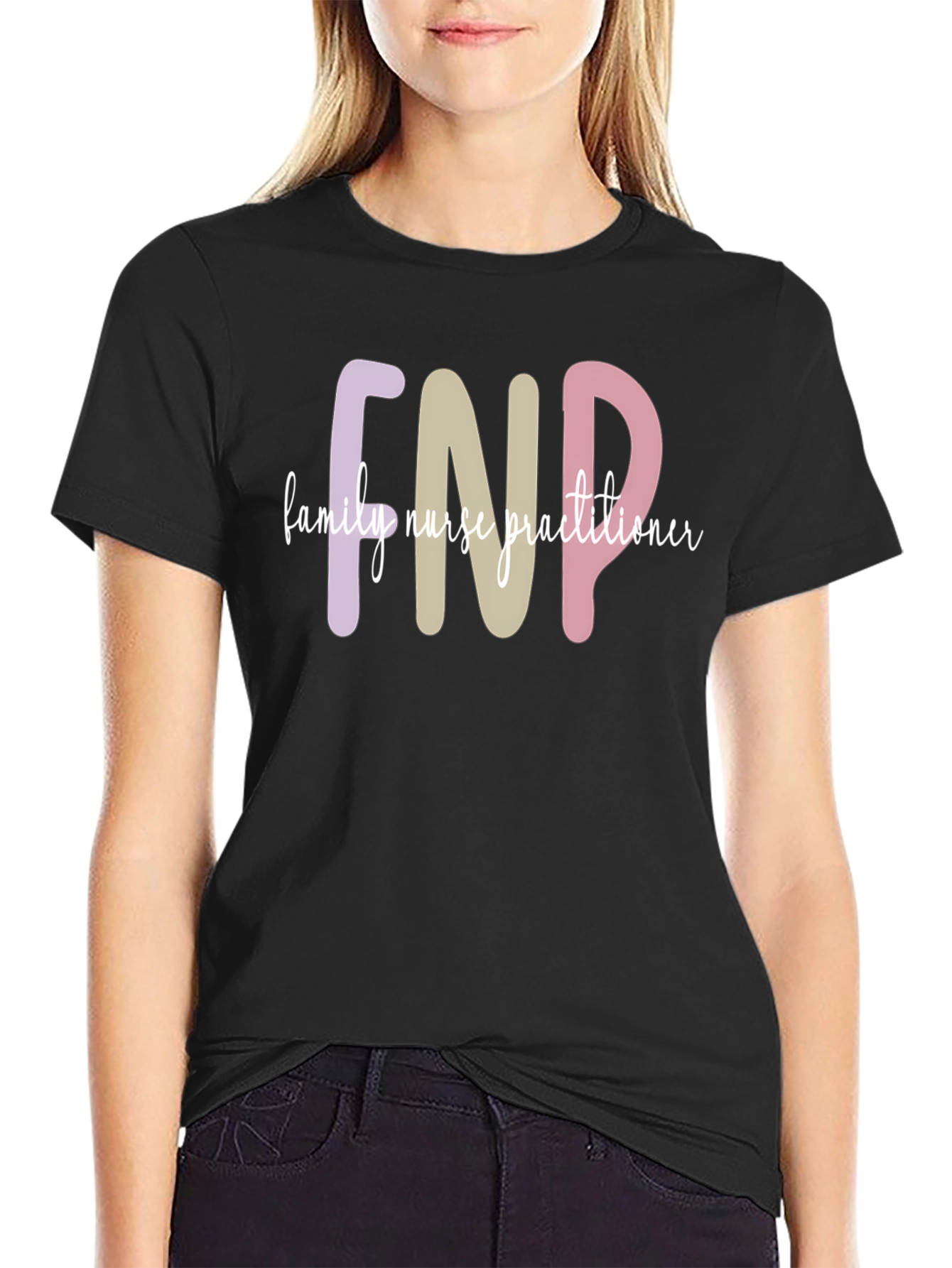 FNP Family Nurse Practitioner Graphic Tee