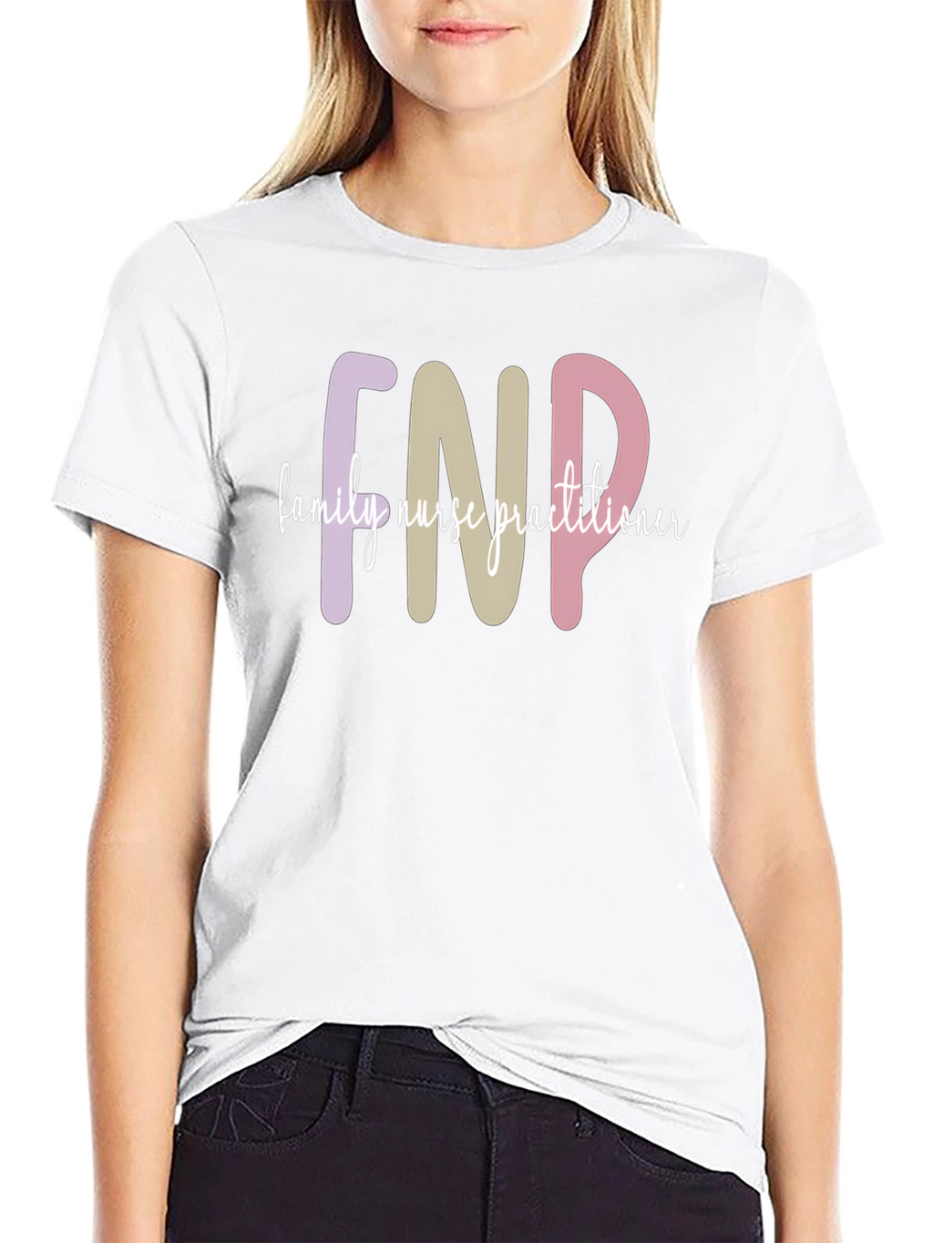 FNP Family Nurse Practitioner Graphic Tee